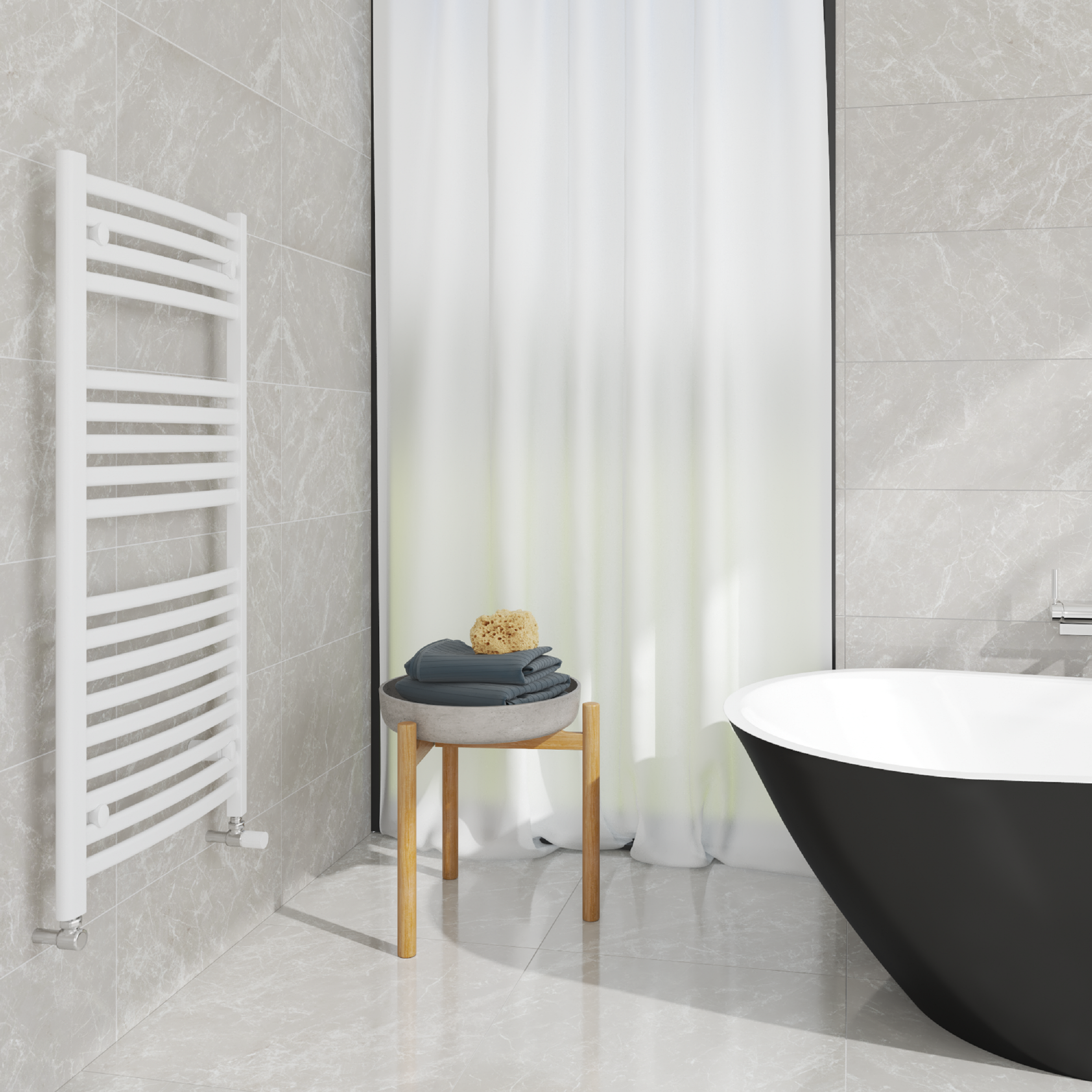 Grzejnik 115x55 Biały 544 W Roz 50cm 7.8 Bar EQUATION - 5
