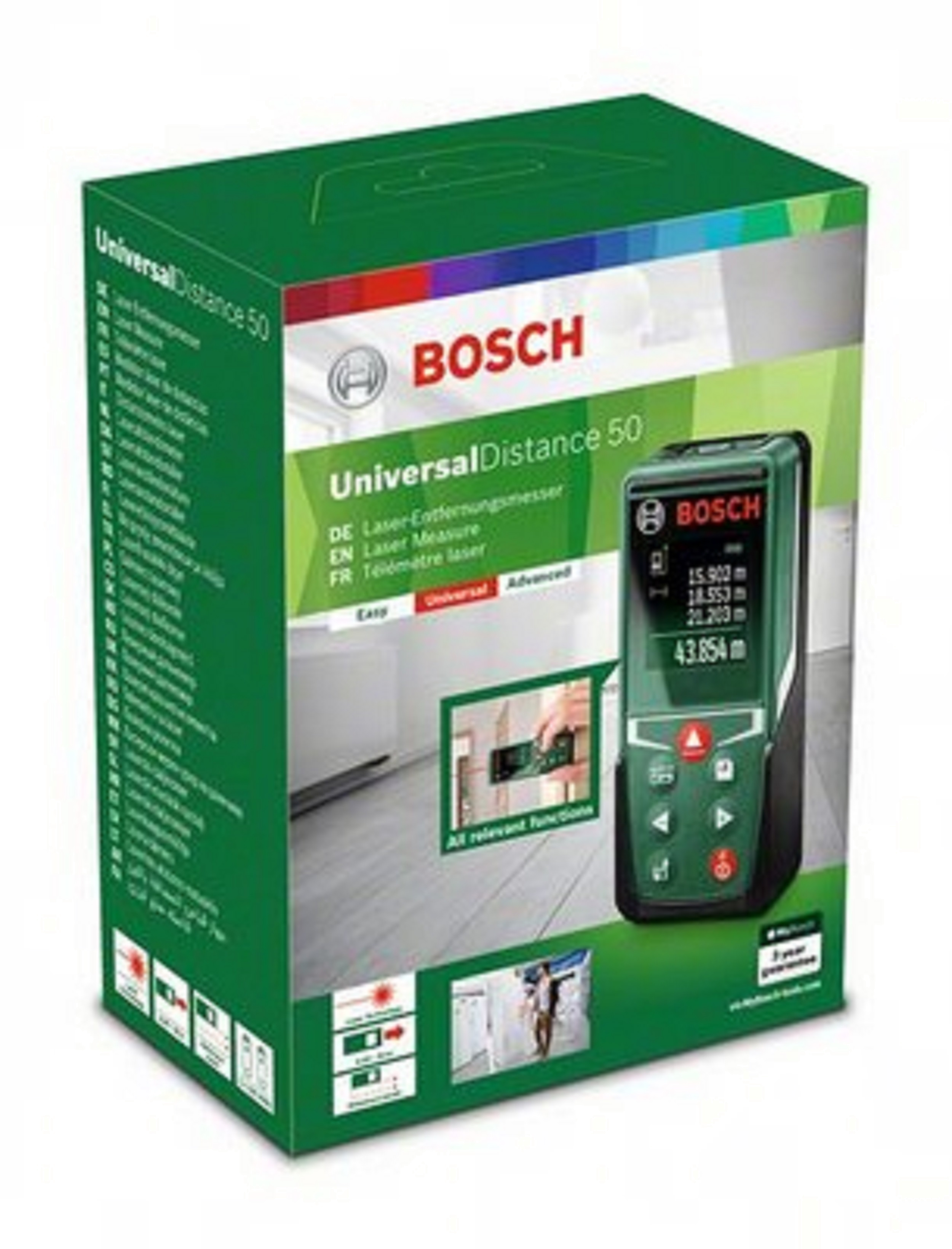 Dalmierz laserowy UD50 50 m Bosch - 2