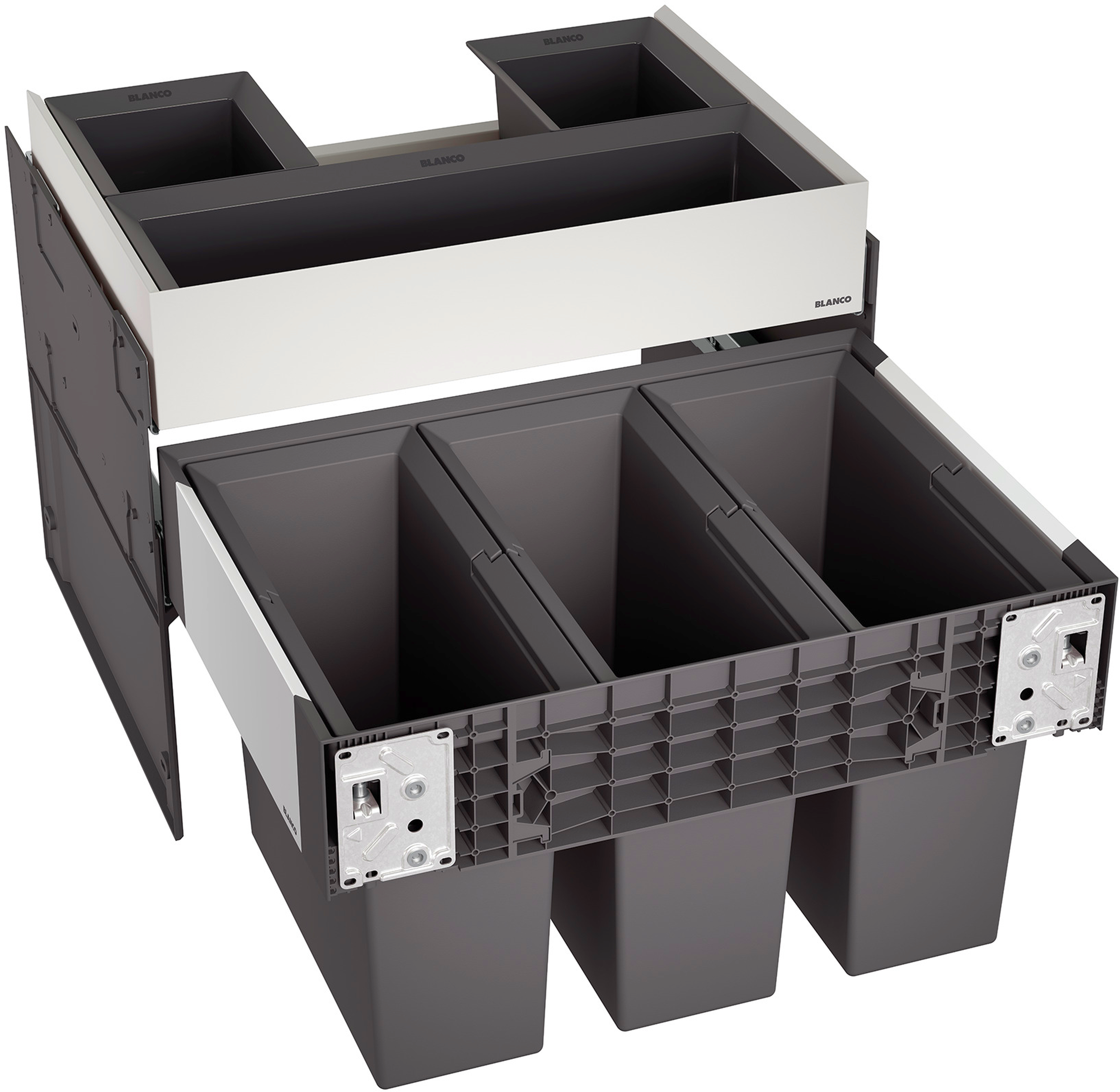 Kosz na śmieci do zabudowy Select II 60 3 x 15 l Blanco