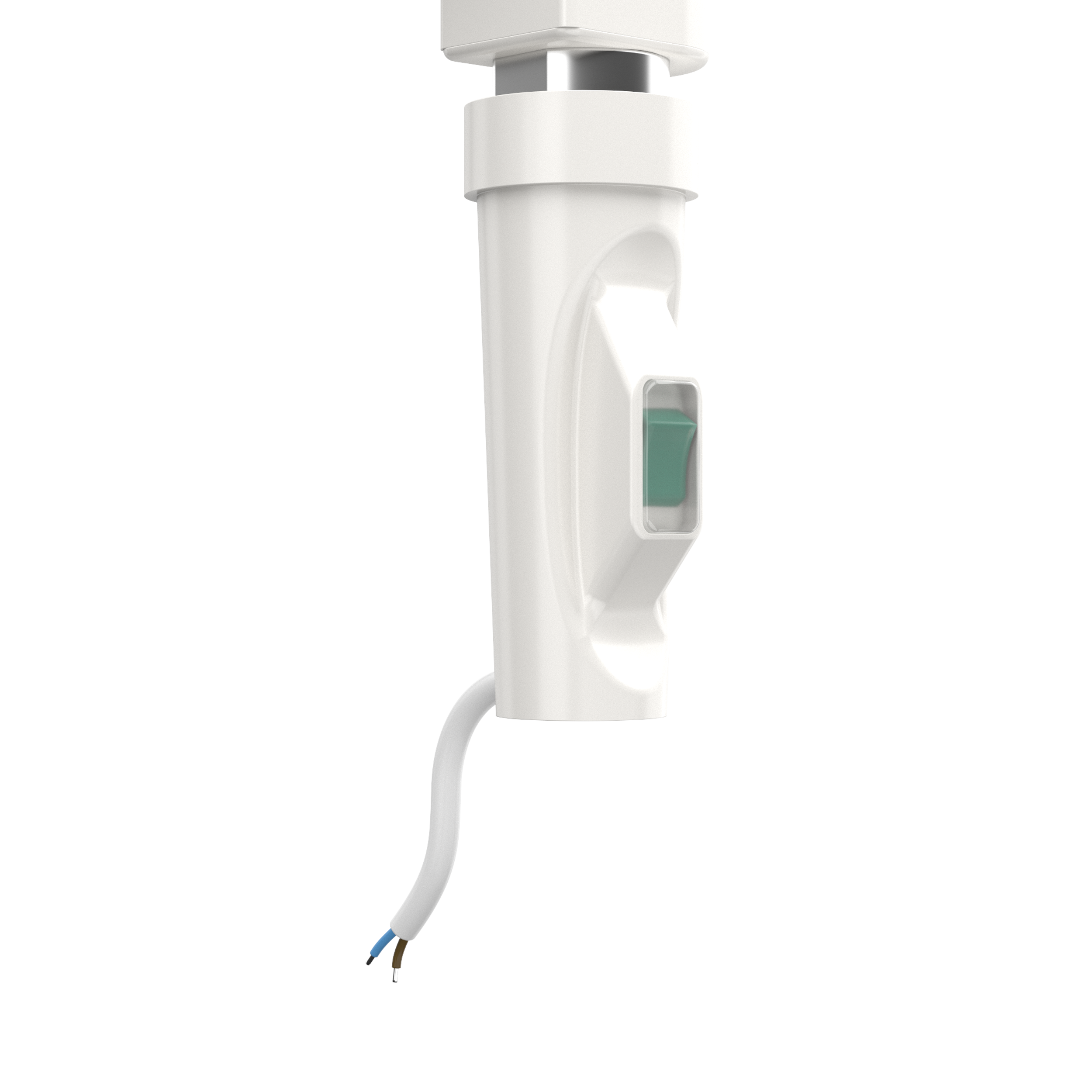 Grzejnik elektryczny 69x40 cm Biały 250W EQUATION - 9