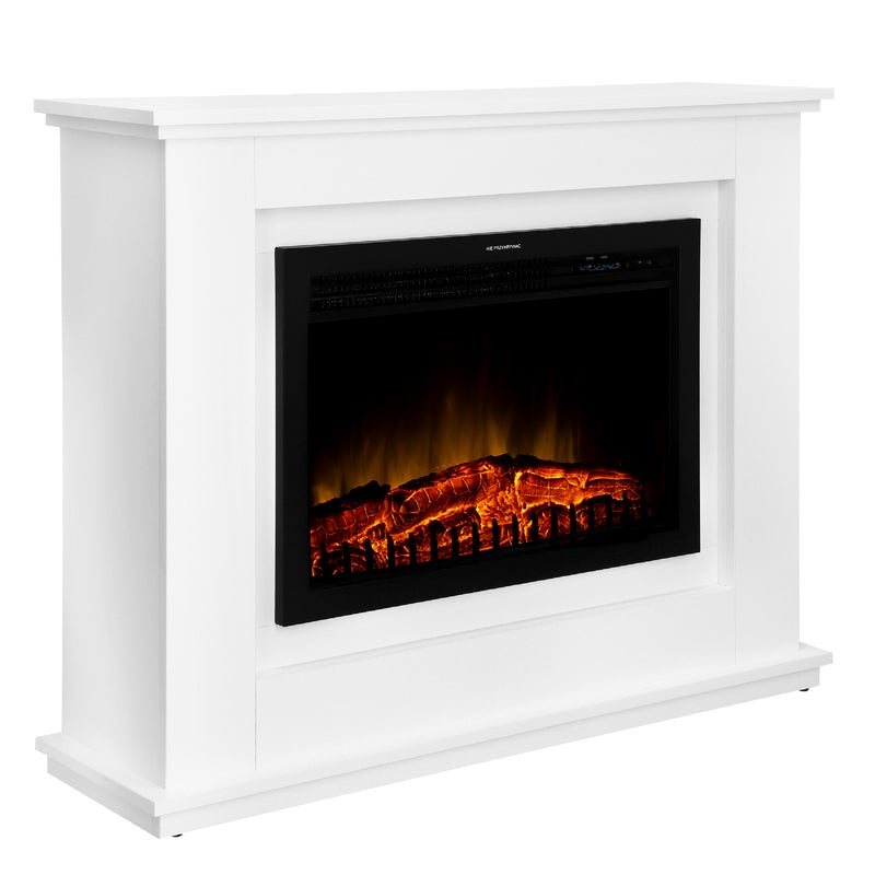 Kominek elektryczny CLOE 2000 W Biały FERRETTI