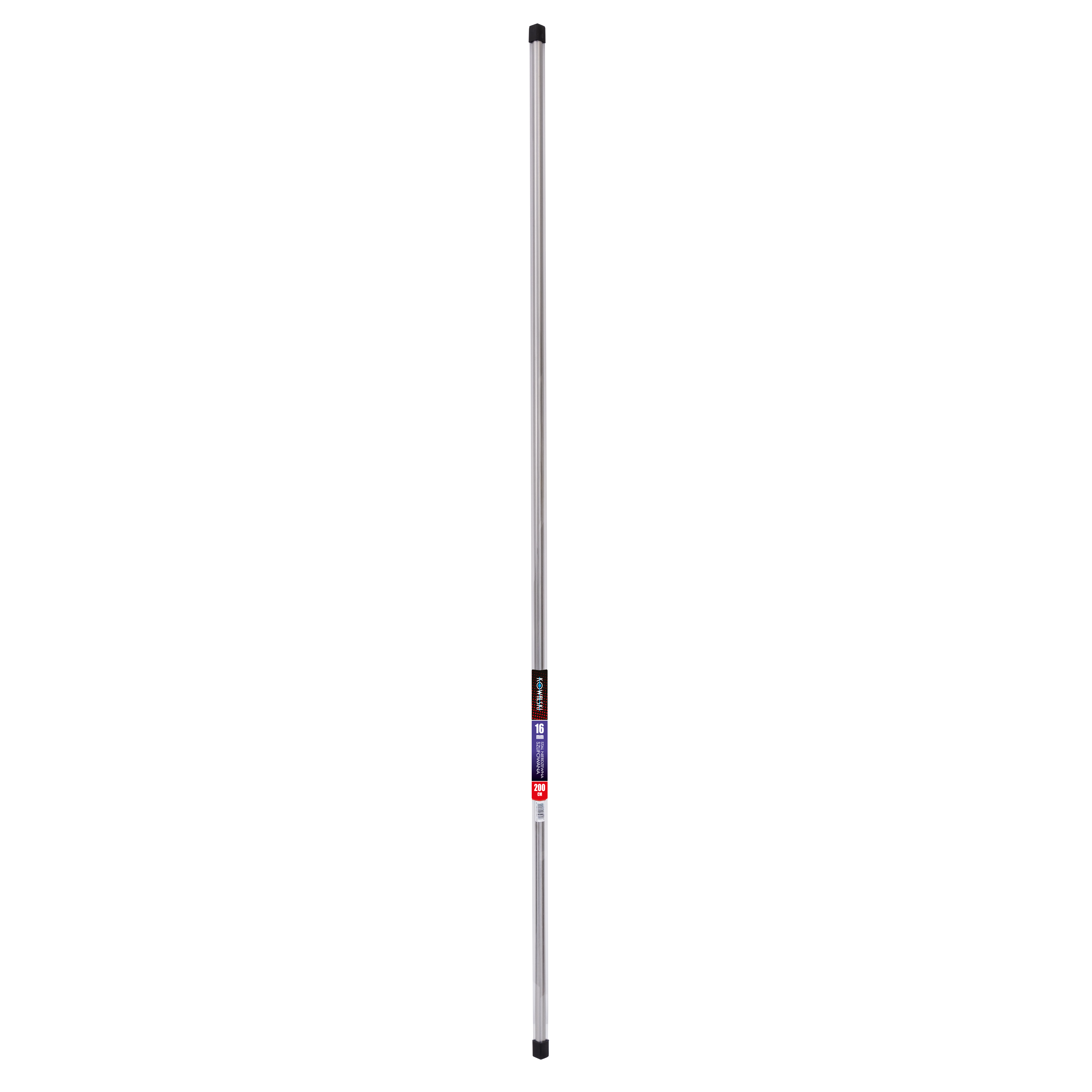 Drążek do karnisza 200 cm stal nierdzewna 16 mm metalowy - 2