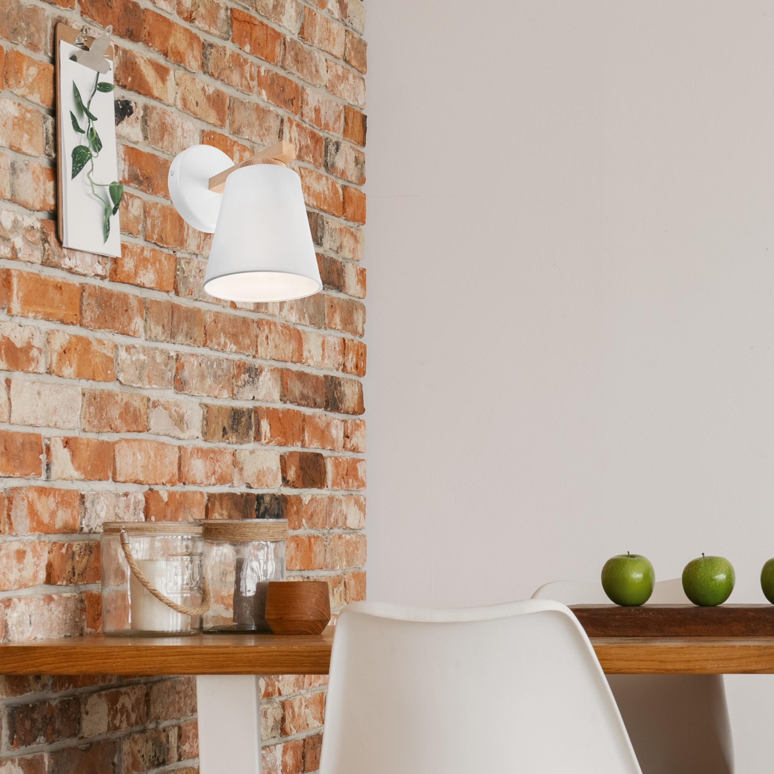 Kinkiet Ellie biały E27 Lamkur - 3