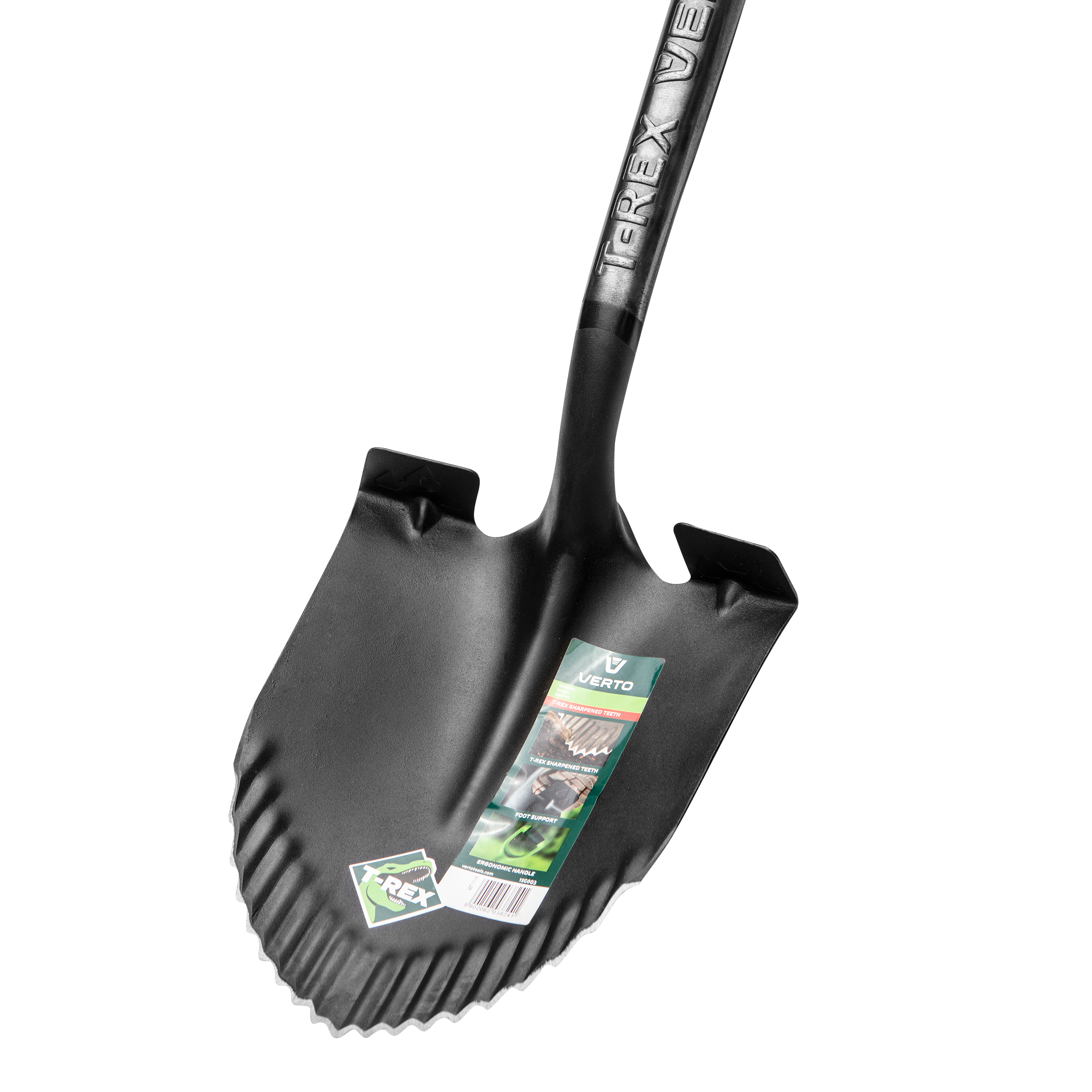 Szpadel ostry 24x116 cm ząbkowana krawędź 15G003 Topex