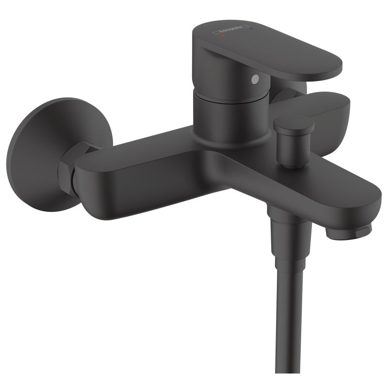 Bateria wannowa czarna Blend Hansgrohe