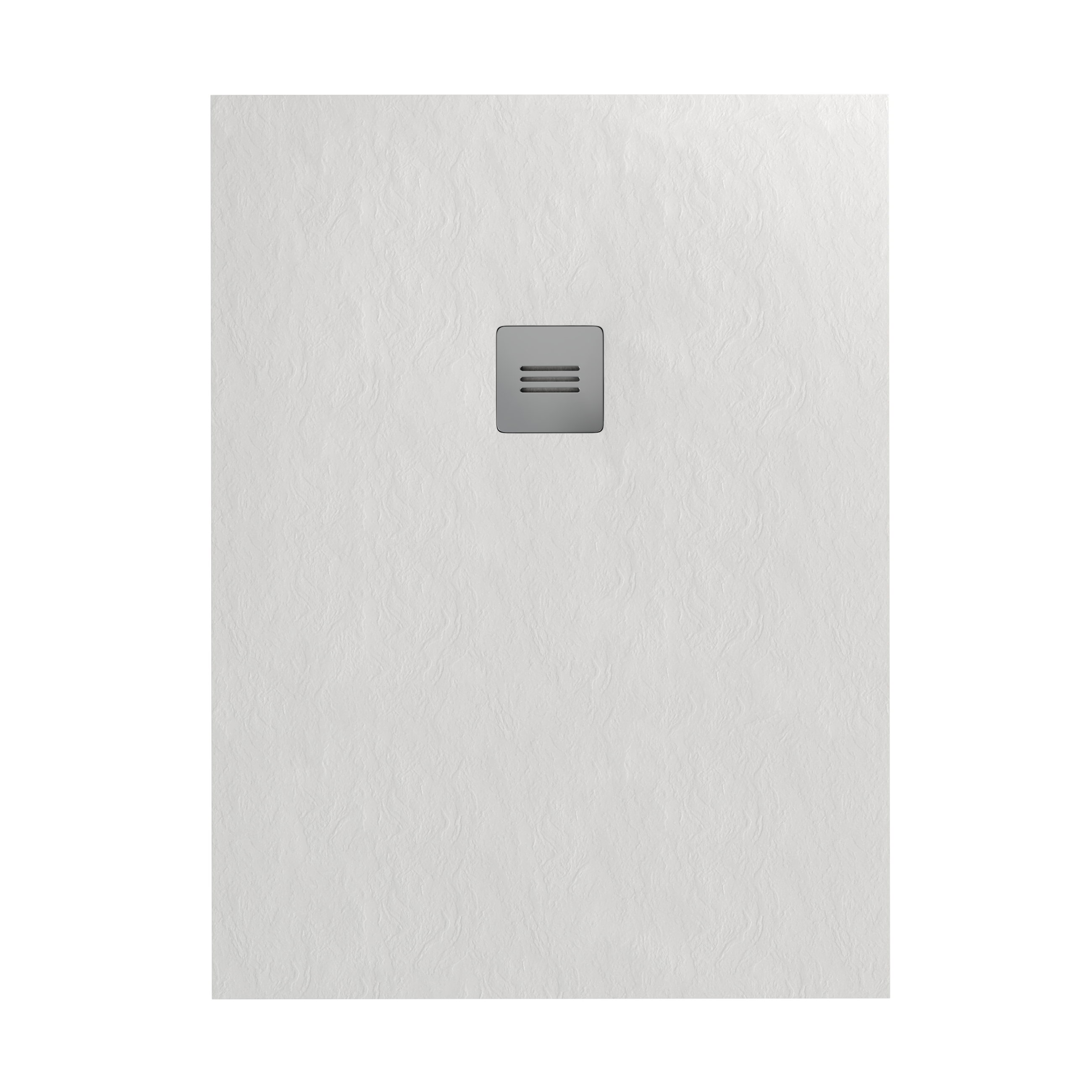 Brodzik prostokątny Schedpol Balans 80 × 100 x 3,5 cm biały kamień - 8