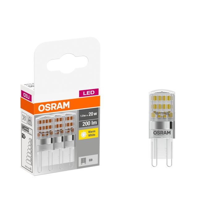 Żarówki LED G9 3 szt.