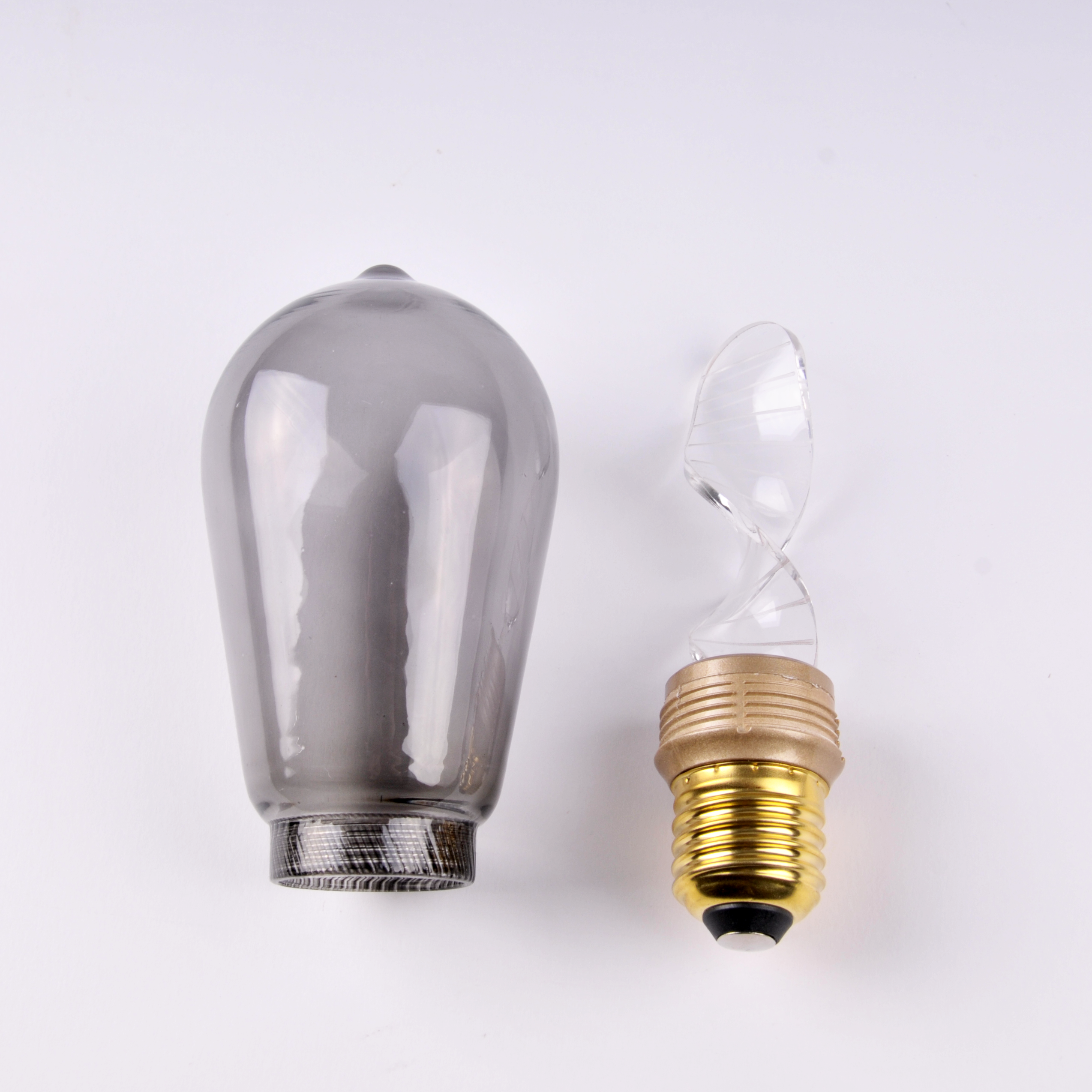 Żarówka dekoracyjna LED E27 3.5 W 60 lm czarna Polux - 2