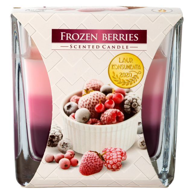 Świeca zapachowa w szkle mrożone jagody