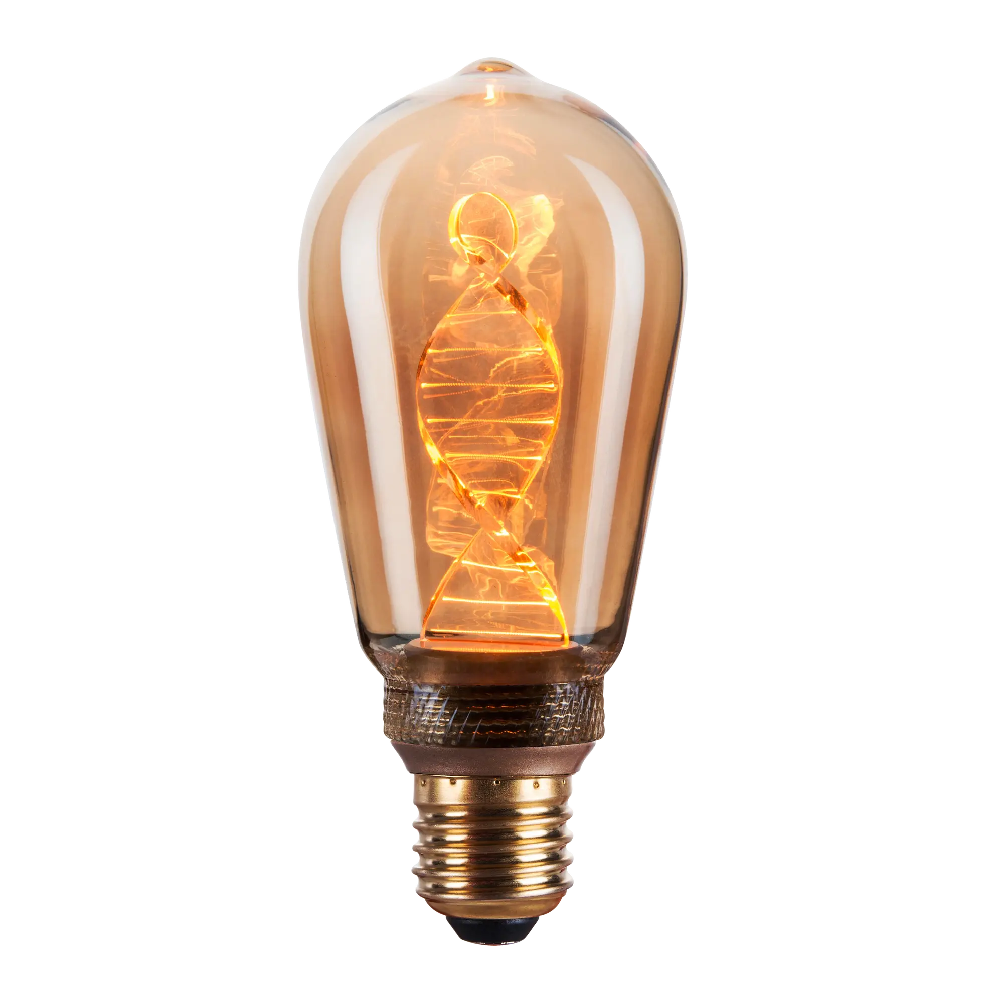 Żarówka dekoracyjna LED E27 3.5 W 130 lm bursztynowa Polux - 3
