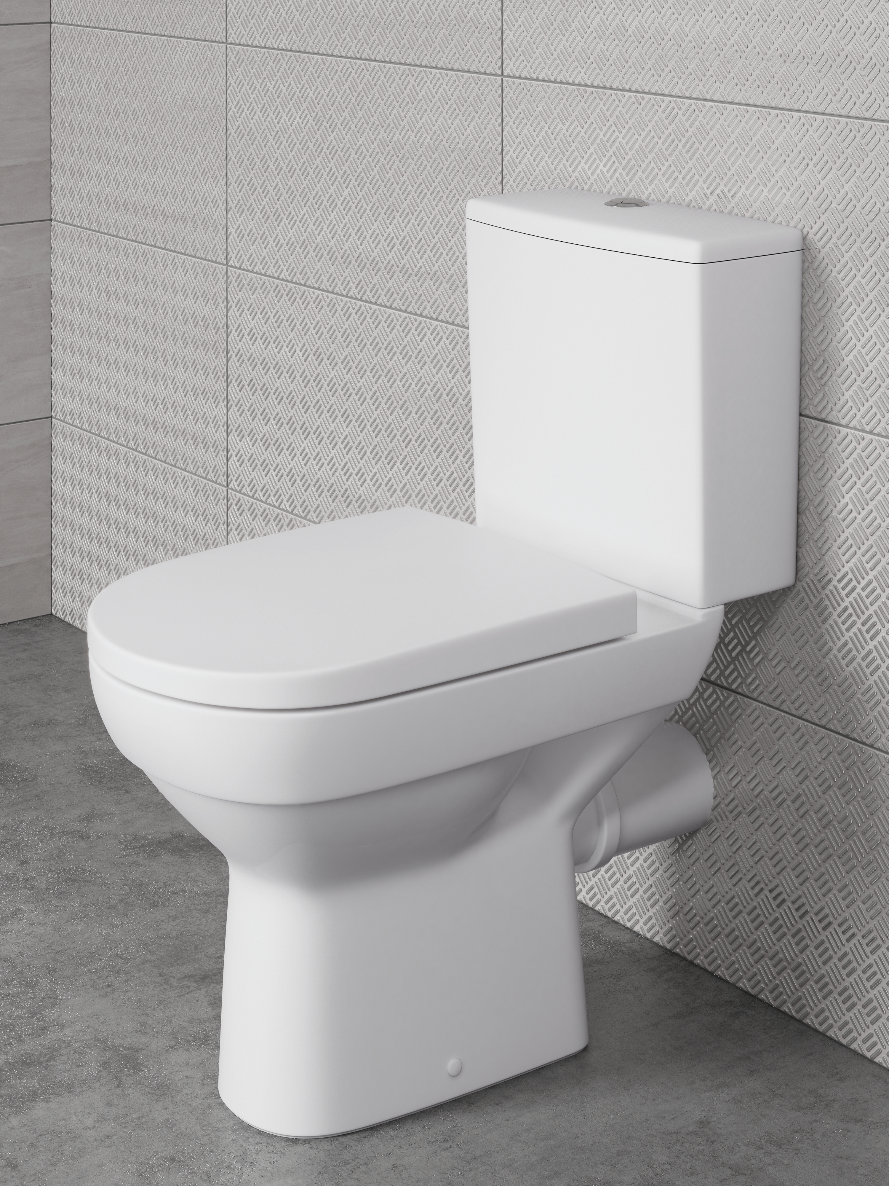 WC kompakt poziom Faro Cersanit - 3