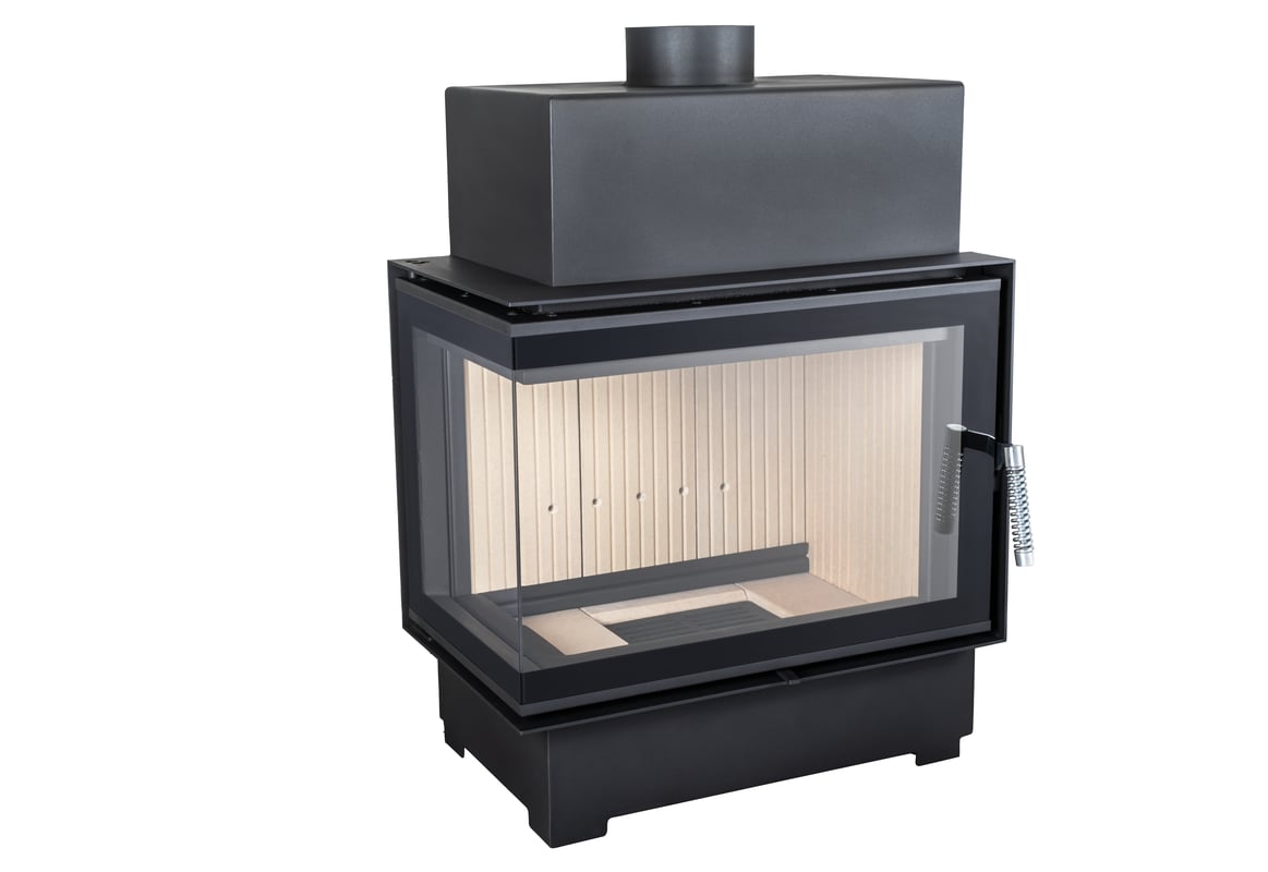 Wkład kominkowy narożny lewy Roten 10 kW Nordflam