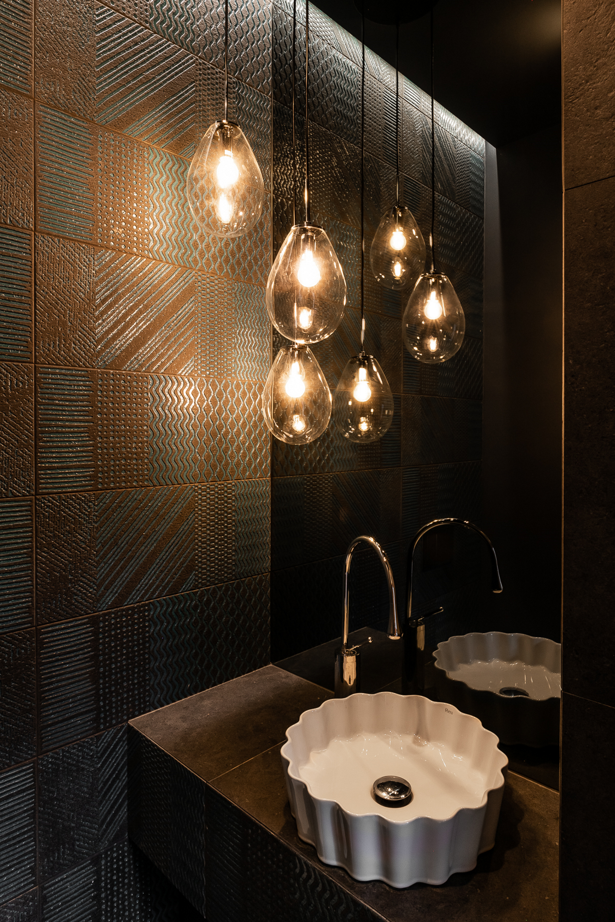 Lampa wisząca Fondi transparentna E14 Light Prestige - 2