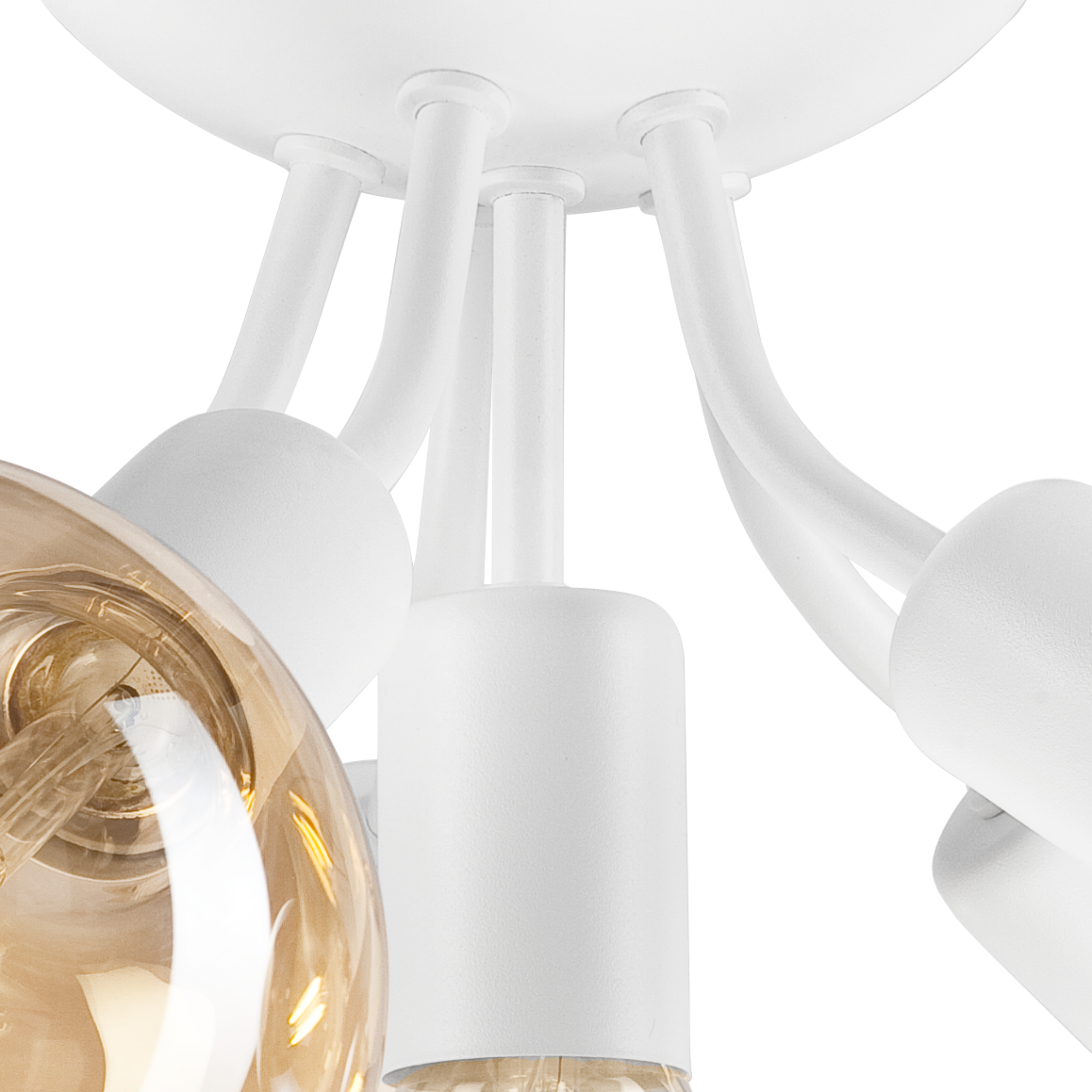 Lampa sufitowa Viggo biała 6 x E27 Lamkur - 6