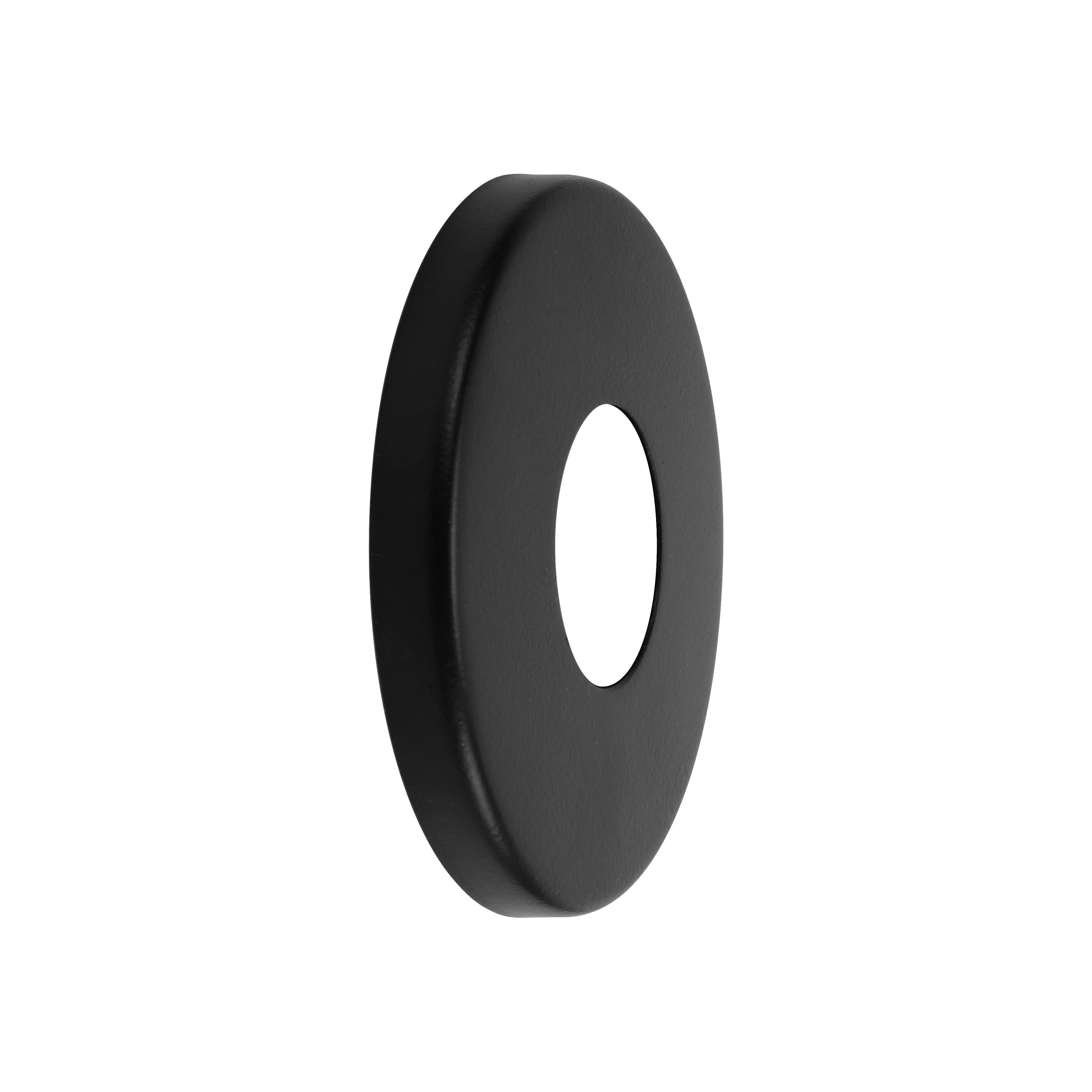 Rozeta płaska 3/4" czarny mat Equation