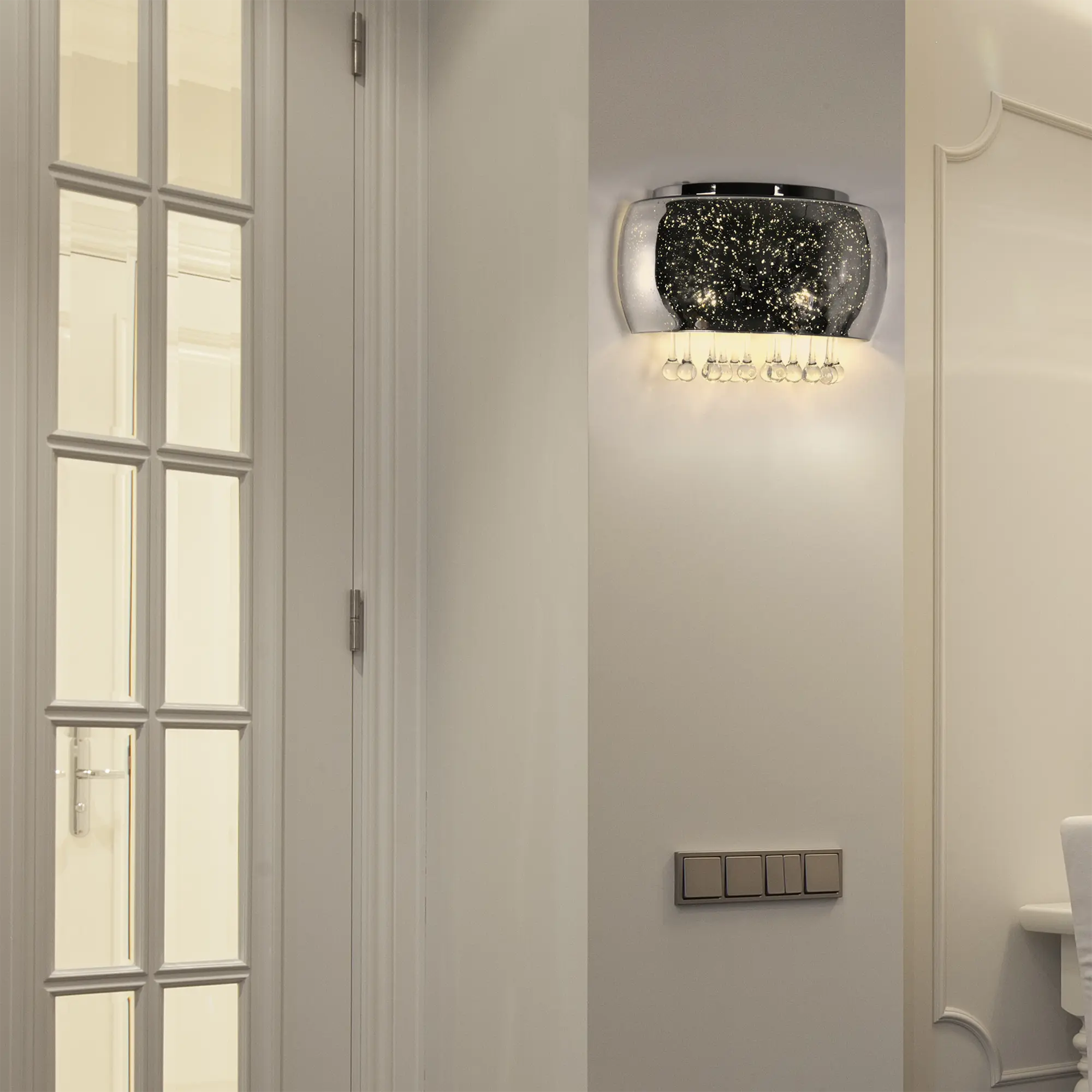 Kinkiet Julia srebrny LED Polux - 4