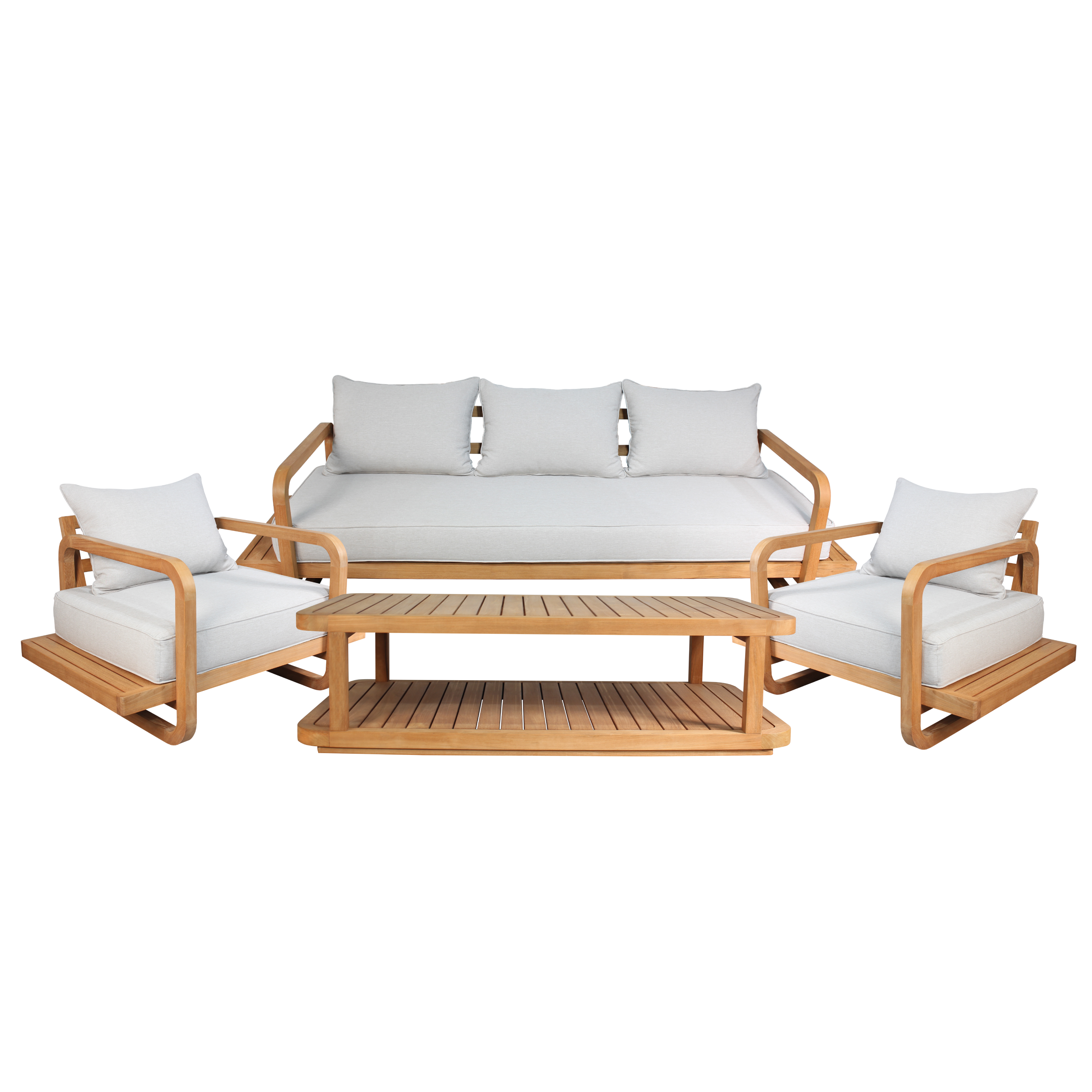 Mesa de apoio NATERIAL EQUATEUR TEAK 140X80X38 - 18