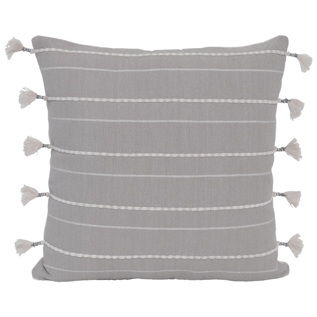 Poduszka Amadou szara 45 x 45 cm Inspire