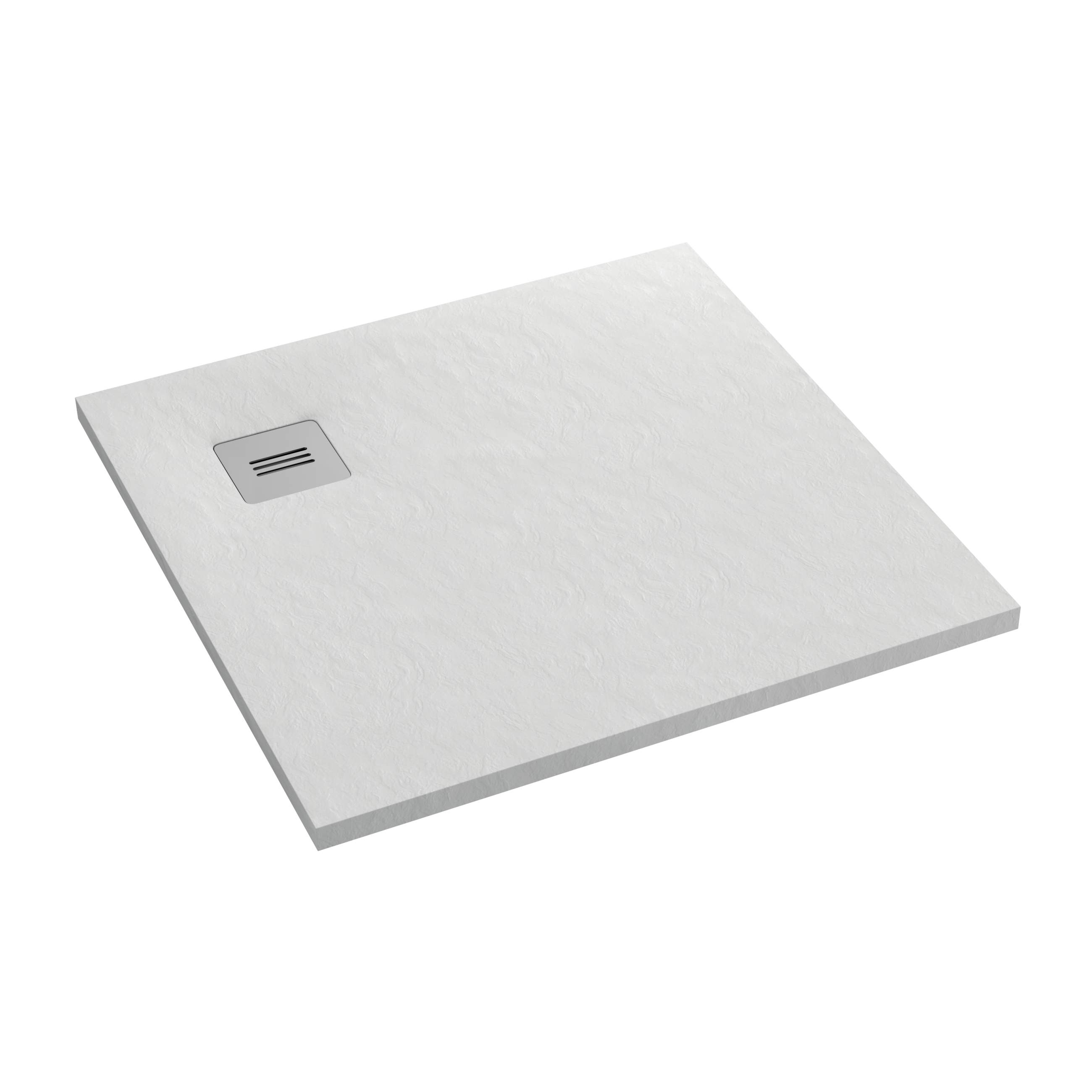 Brodzik do kabiny prysznicowej kwadratowy płaski Balans 90x90x3.5 biały Schedpol - 7