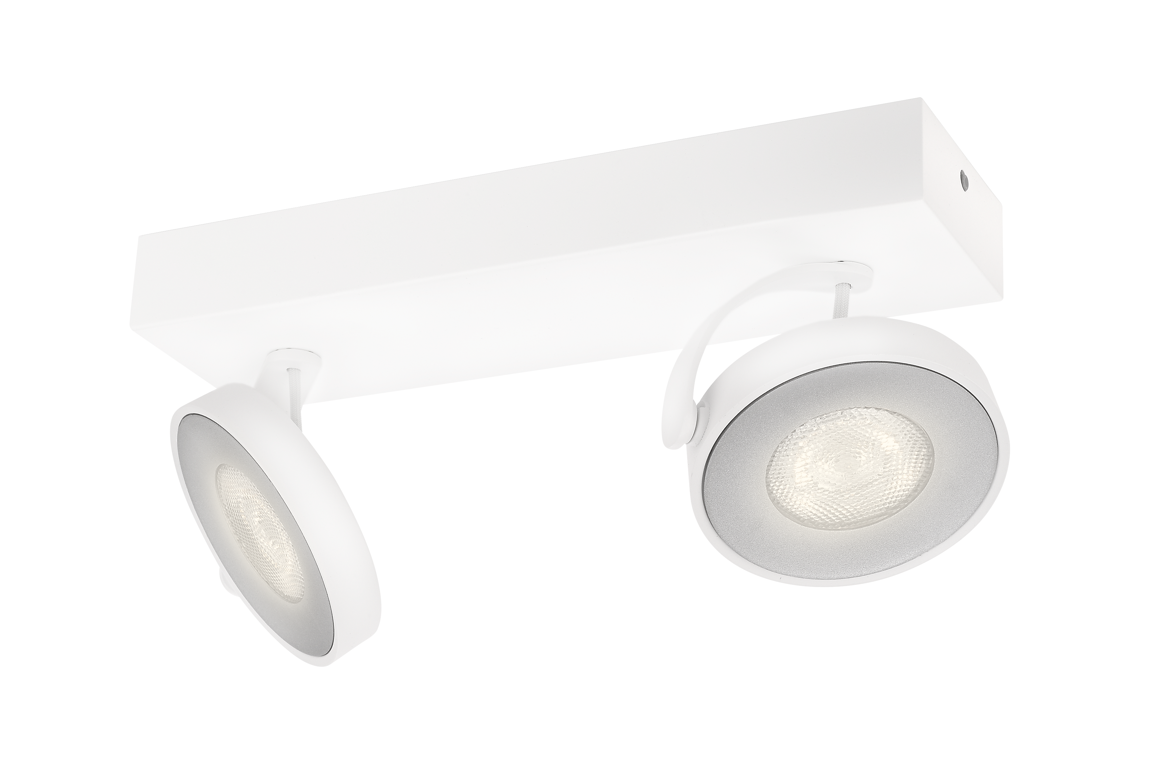Barra de 2 focos led clockwork blanco philips 4,5w