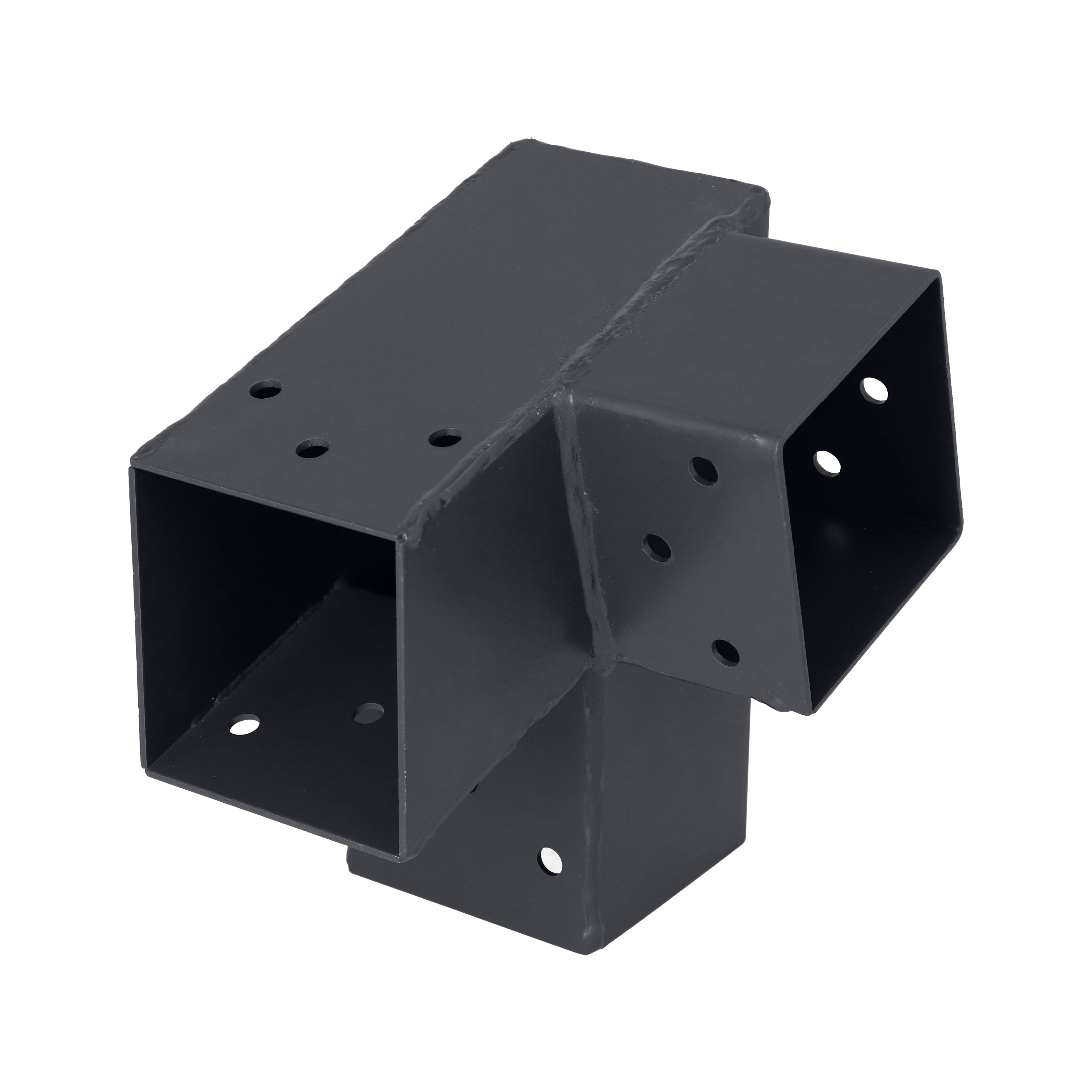 Łącznik prosty lewy 7x7 cm 75st. 3-końce Suki Plug-in antracyt
