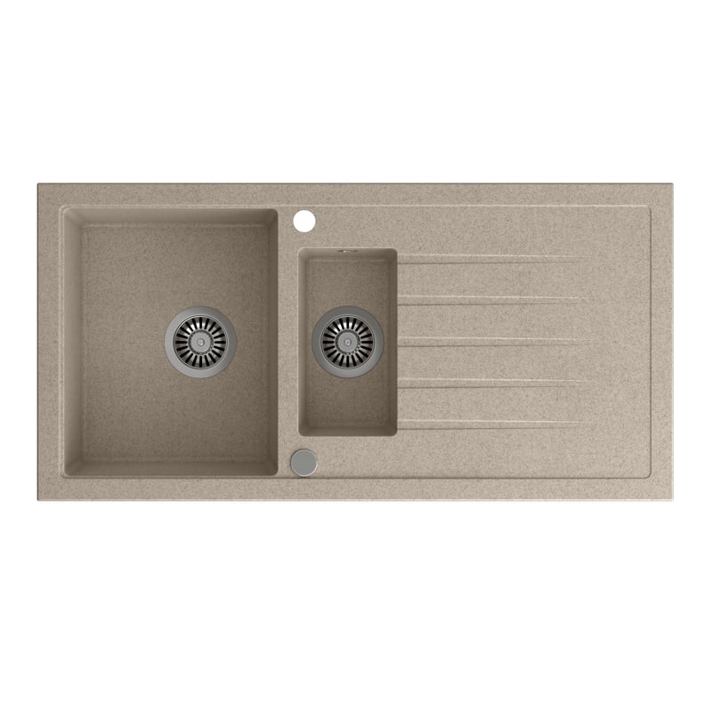 Zlewozmywak granitowy Lungo Quadron