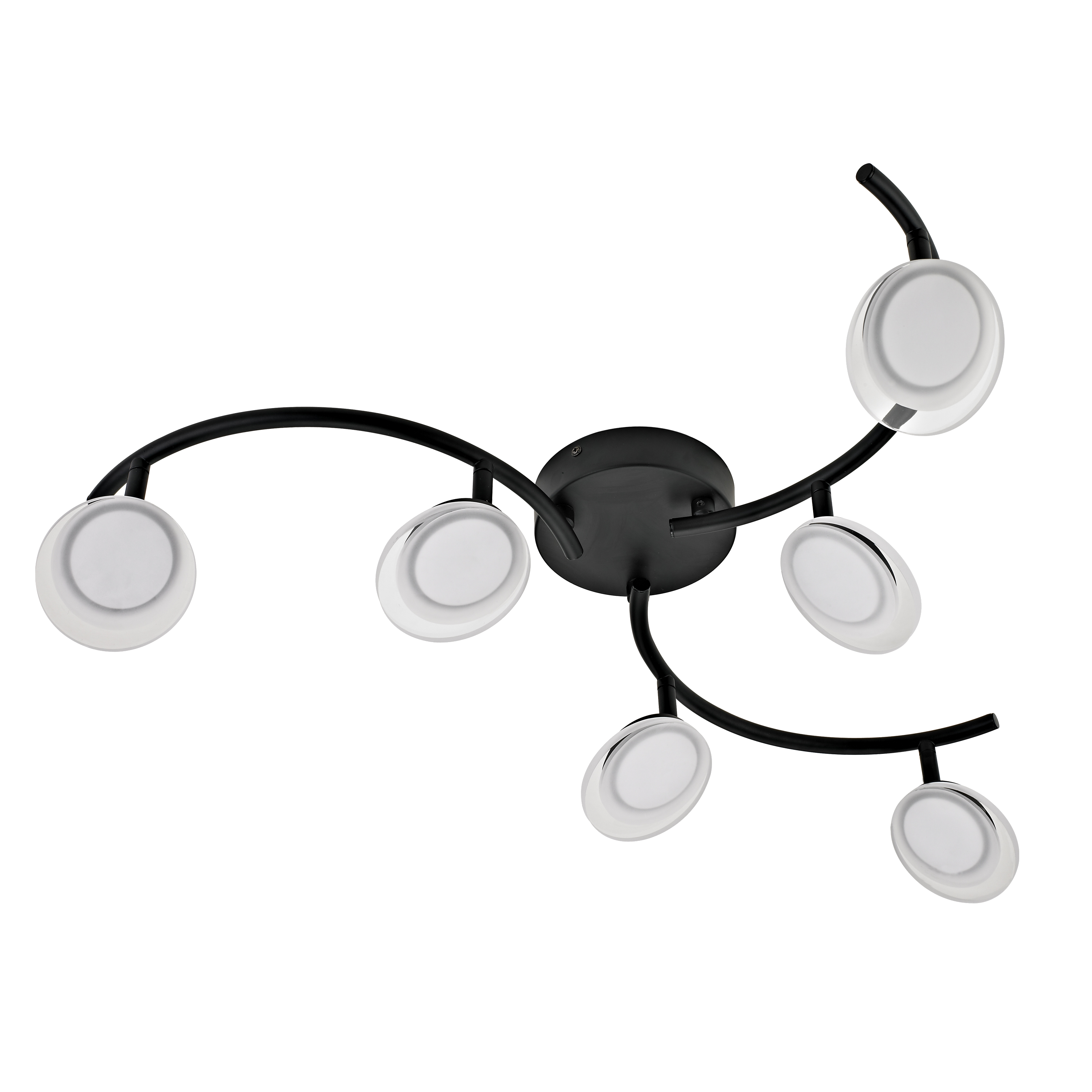 Lampa sufitowa Loob czarna 4020 lm LED Inspire - 2