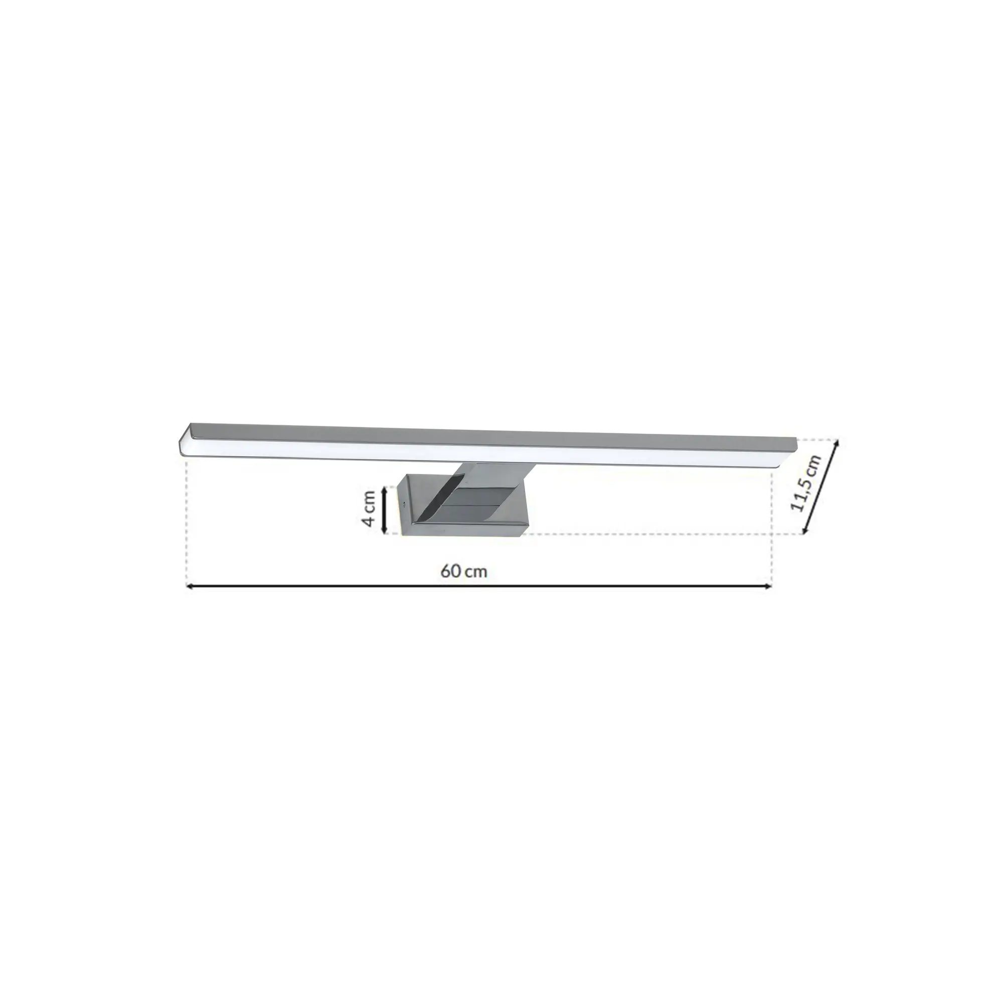 Kinkiet SHINE chrom LED EKO-LIGHT - 4