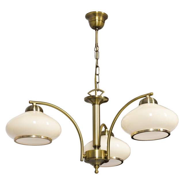 Żyrandol Rita złoty patyna 3 x E27 Activejet