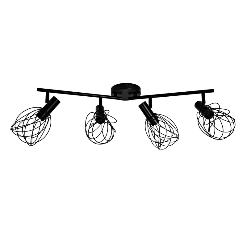 Listwa reflektorowa Merone czarna E14 Inspire