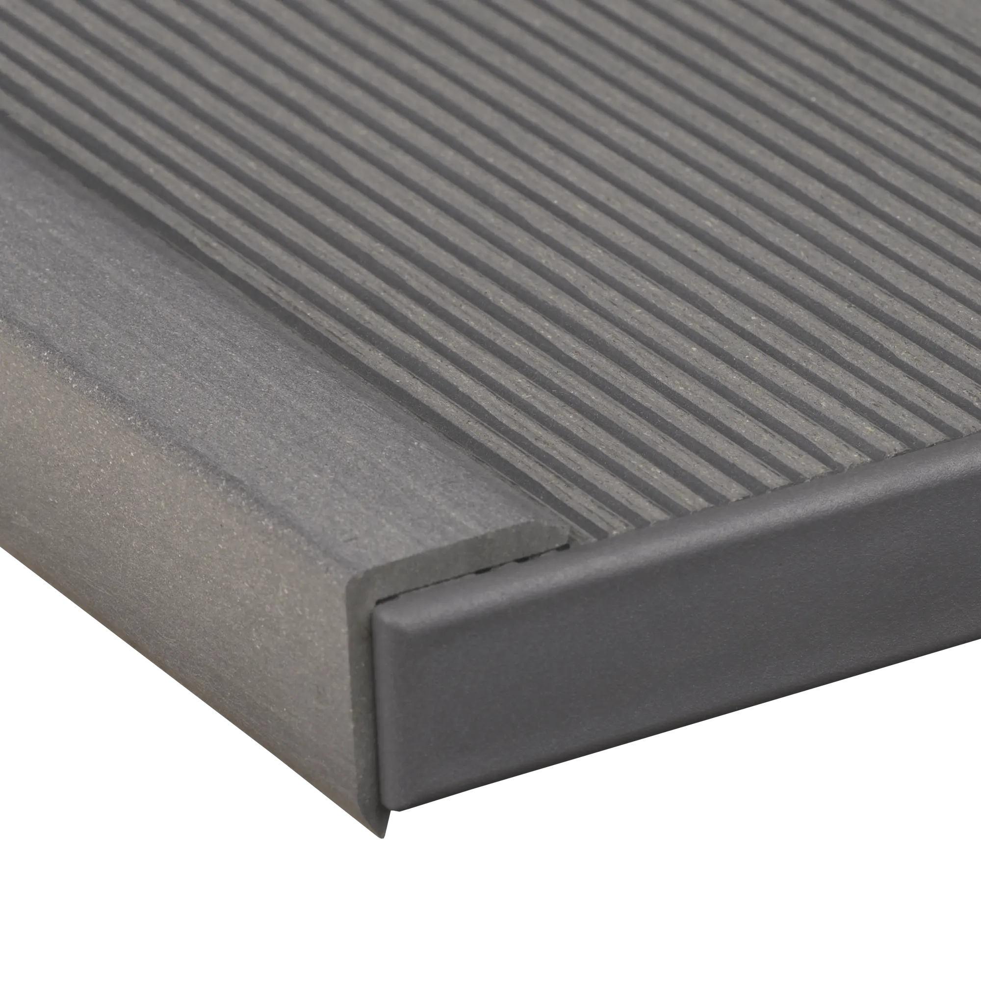 Listwa wykończeniowa 3x240x3.4 cm narożna szara - 3