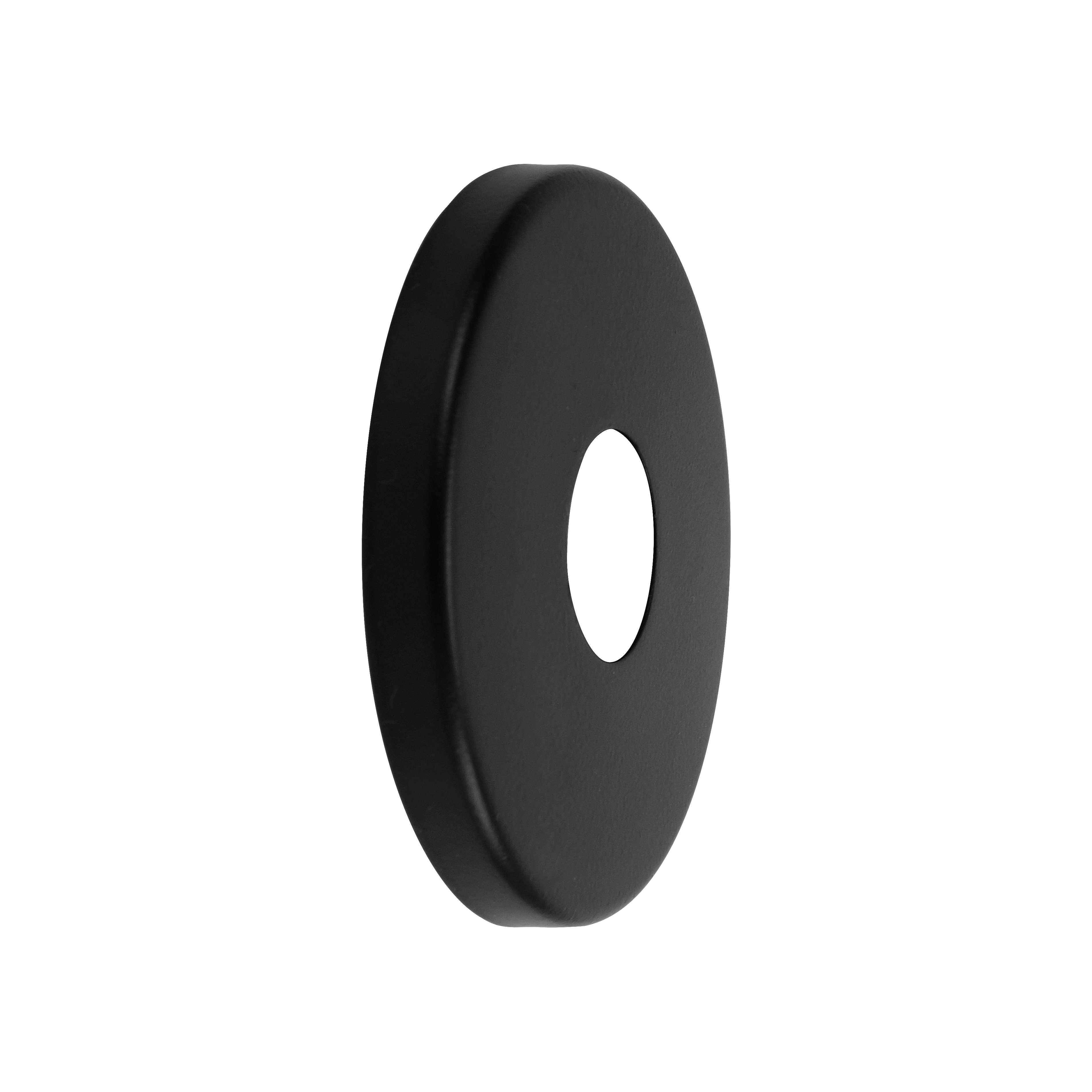 Rozeta płaska 1/2" czarny mat Equation