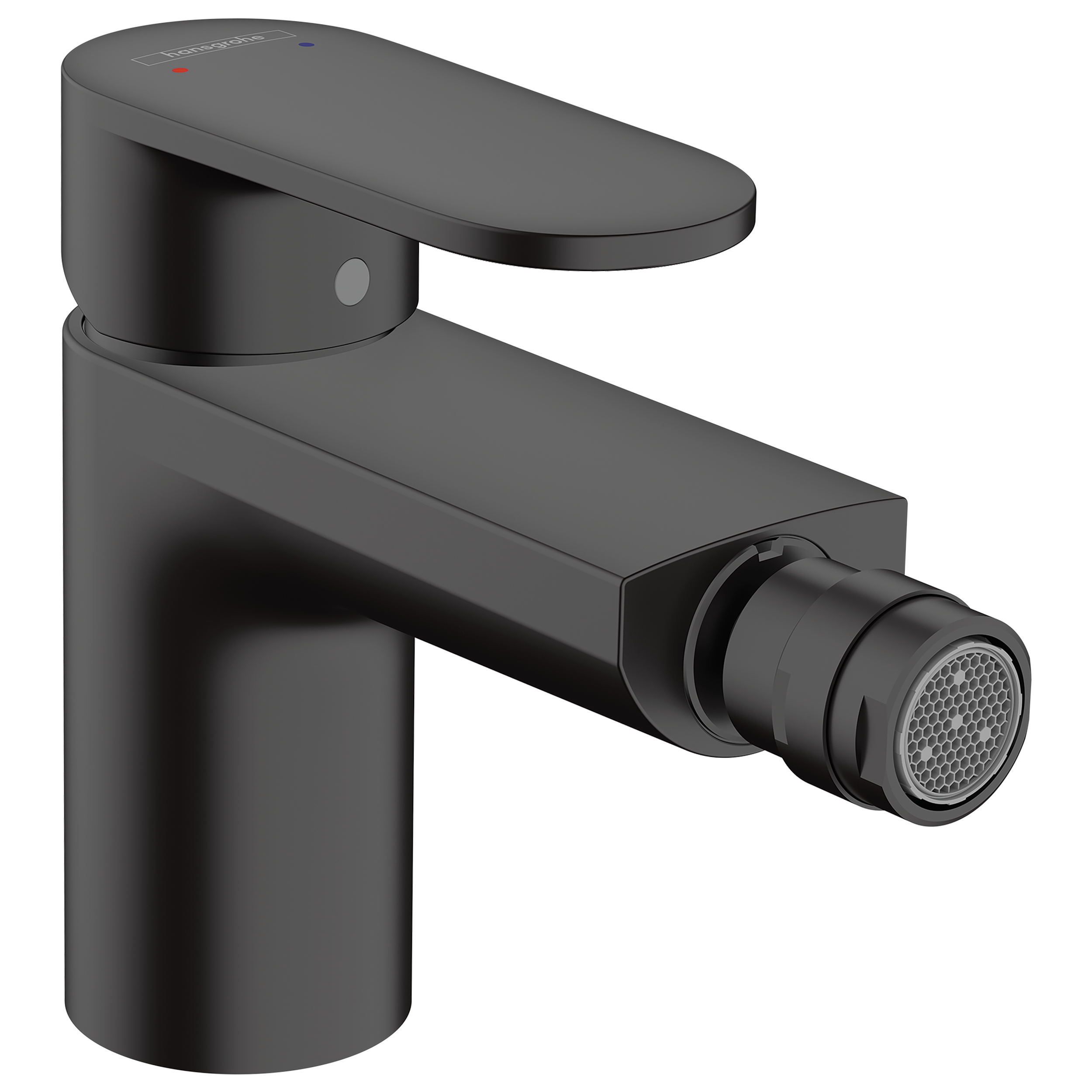 Bateria bidetowa czarna Blend Hansgrohe