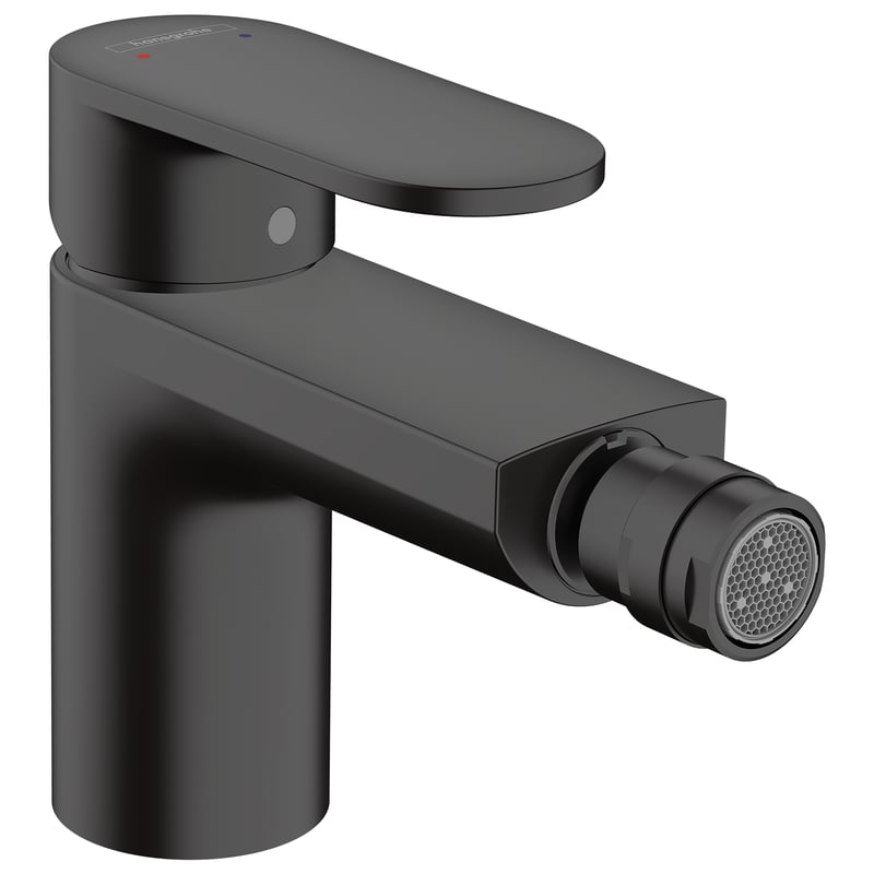 Bateria bidetowa czarna Blend Hansgrohe