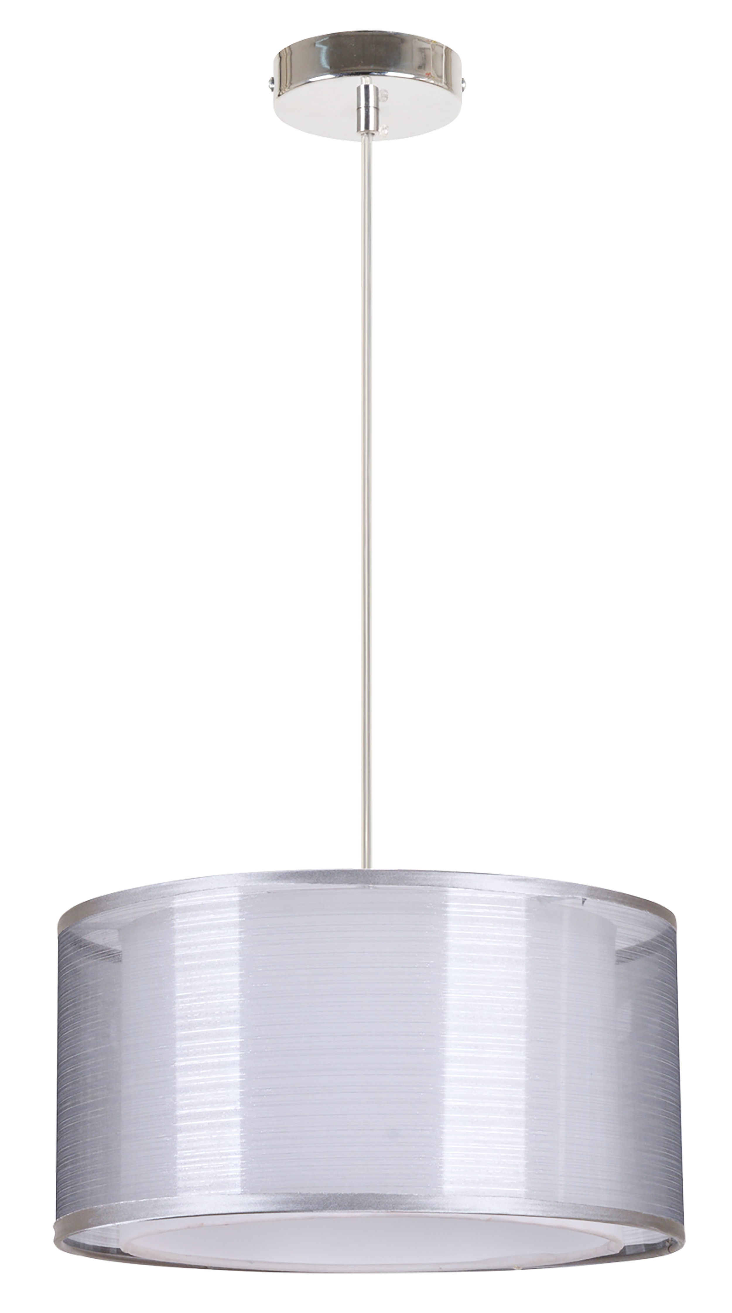 Lampa wisząca Martina szara E27