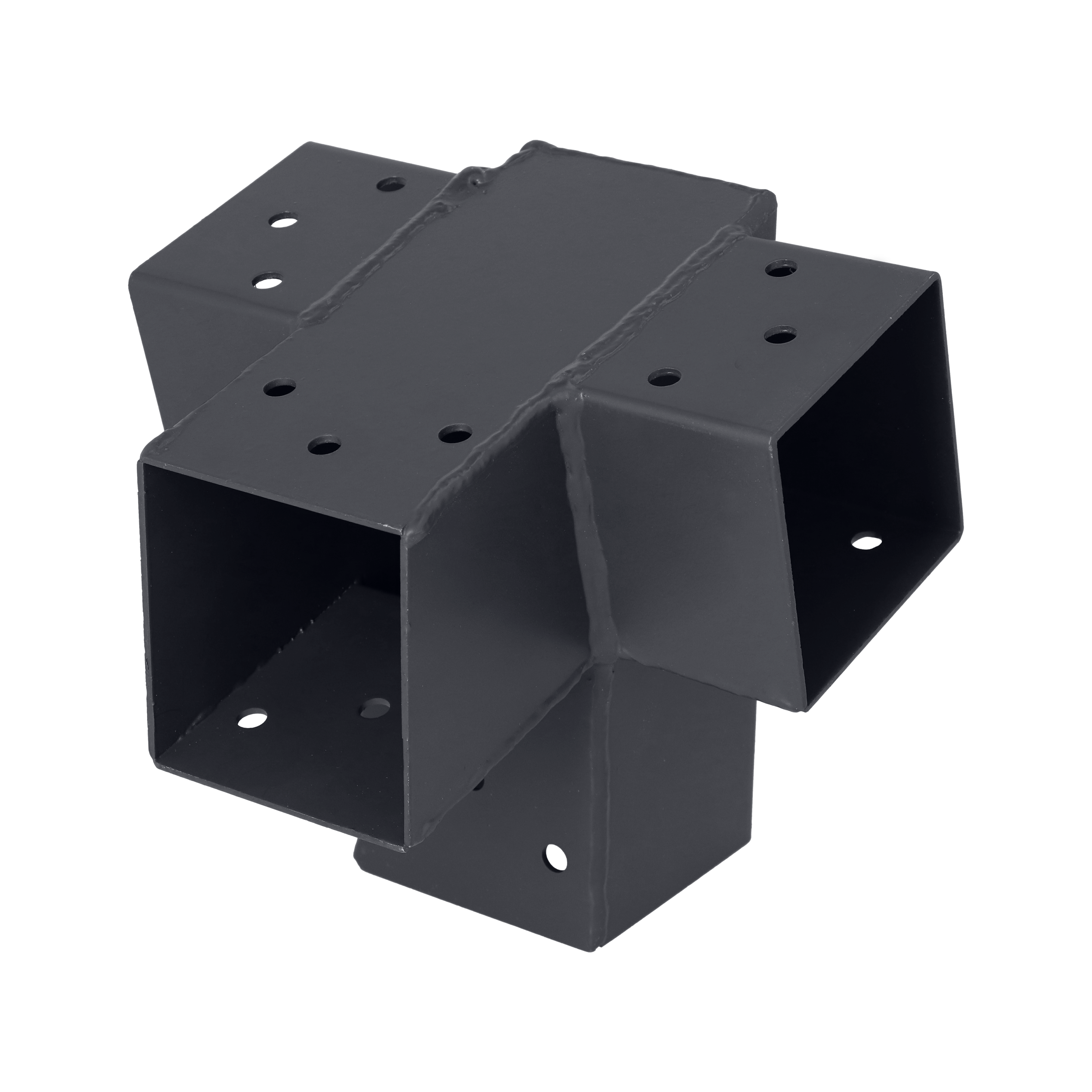 Łącznik prosty 7x7 cm 75st. 4-końce Suki Plug-in antracyt