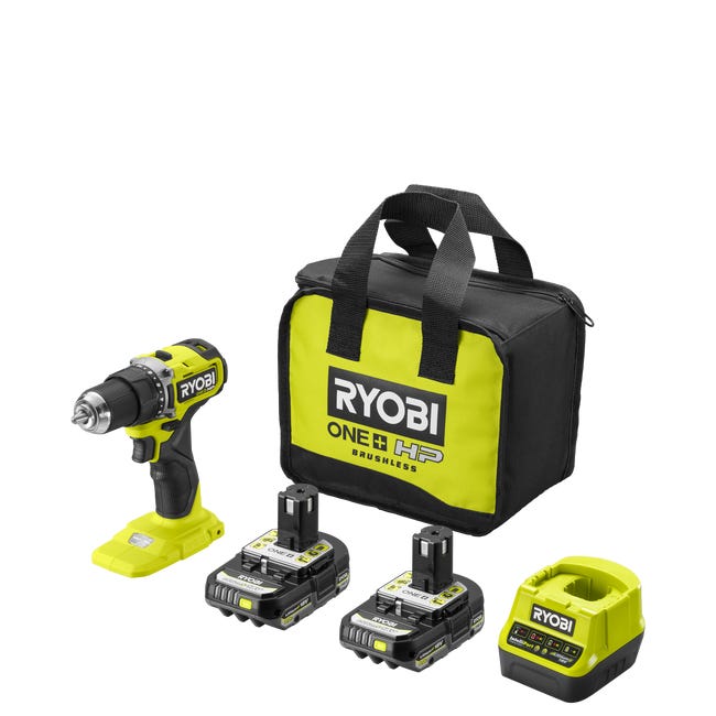 Wiertarko-wkrętarka akumulatorowa Ryobi One+ RDD18C-220S 18V 54Nm