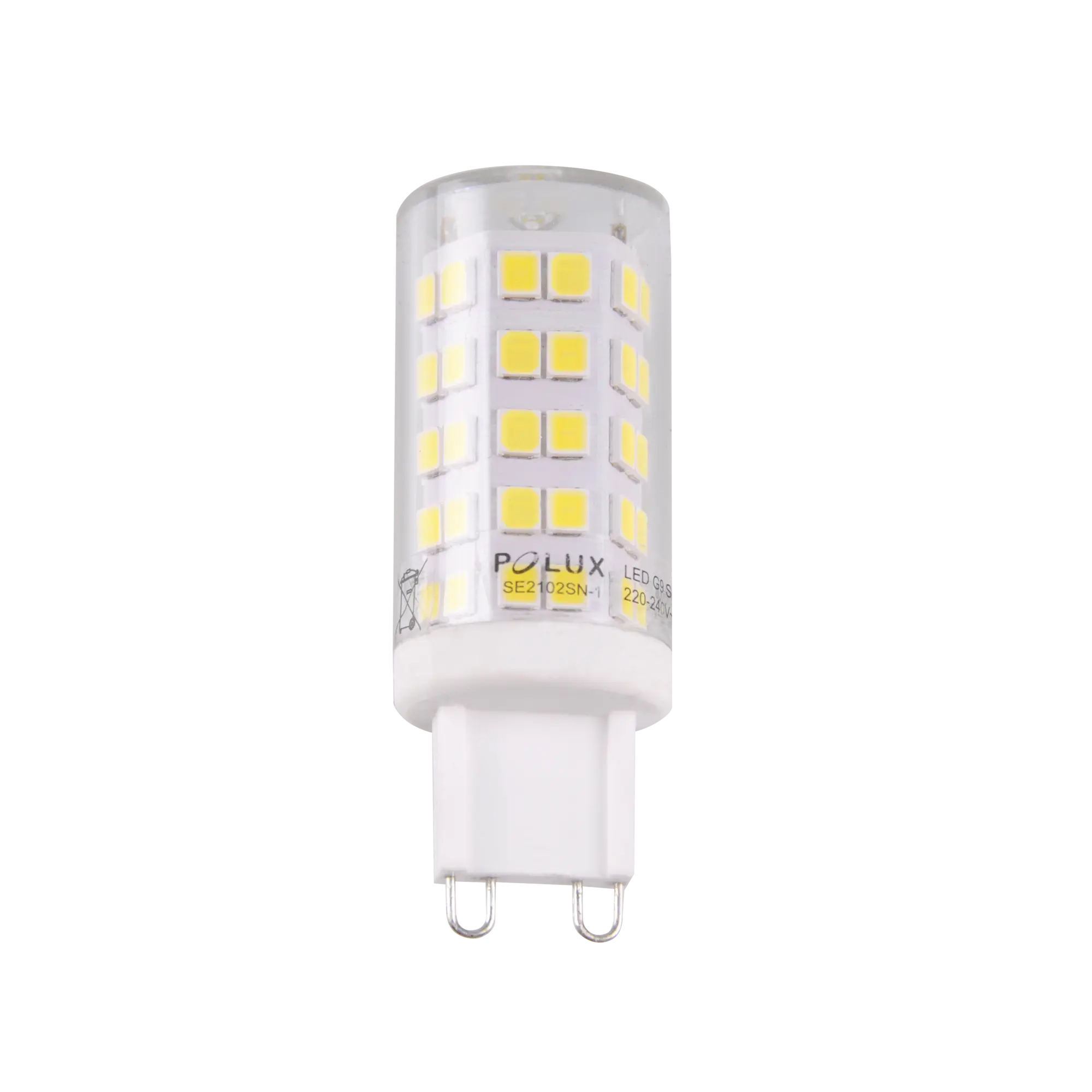 Żarówka LED G9 (230 V) 4 W 470 lm Zimna biel SMD Polux - 3
