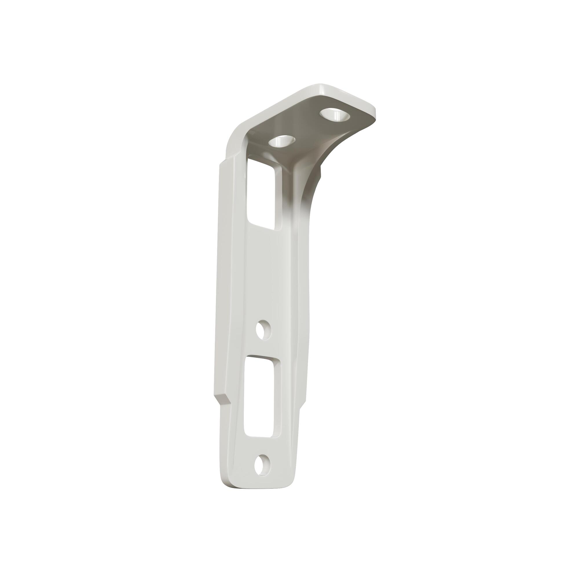 1 soporte de techo para toldo zefir en color blanco