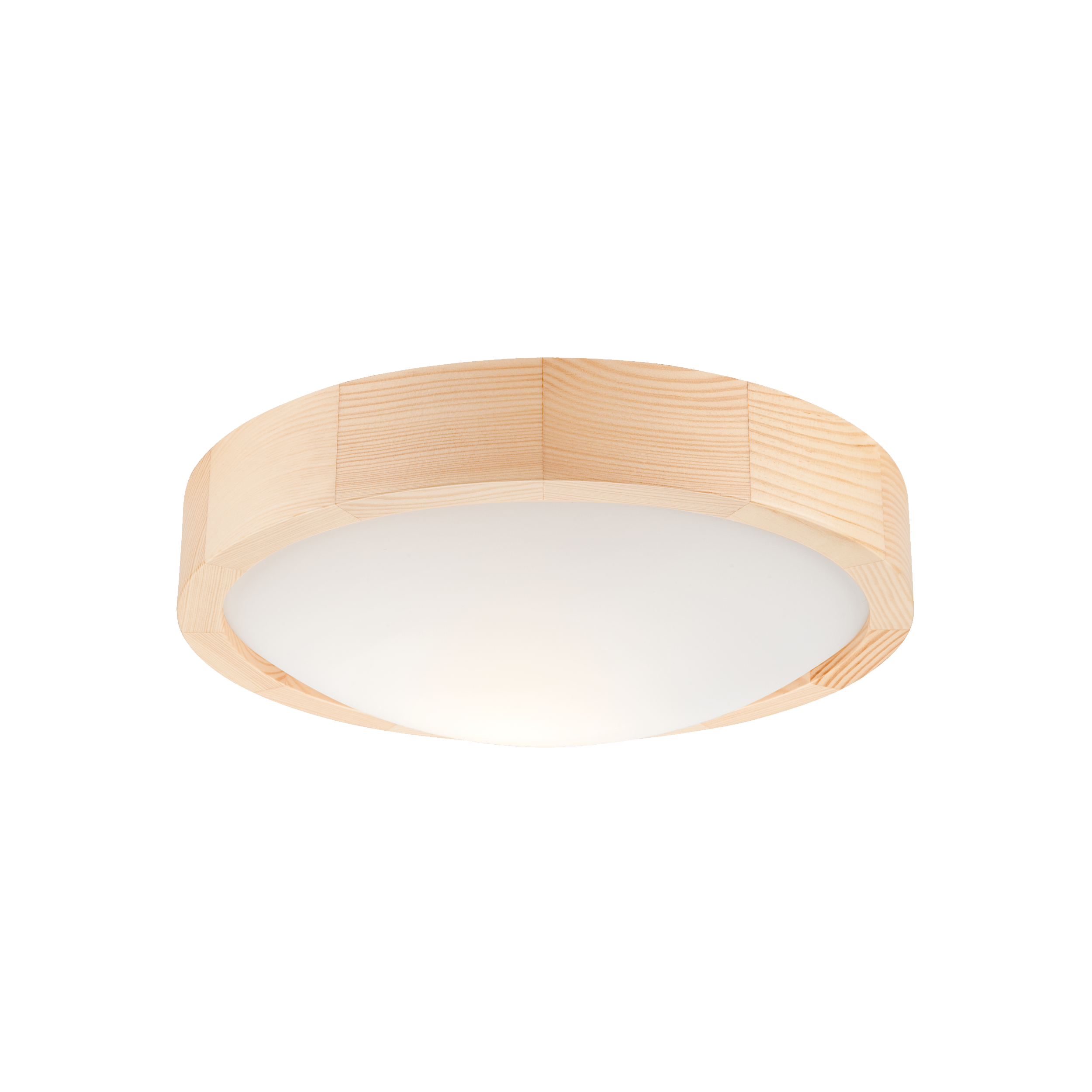 Plafon Anello sosna 27 cm E27 Lamkur
