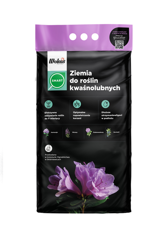 Ziemia do roślin kwasolubnych 10l Wokas