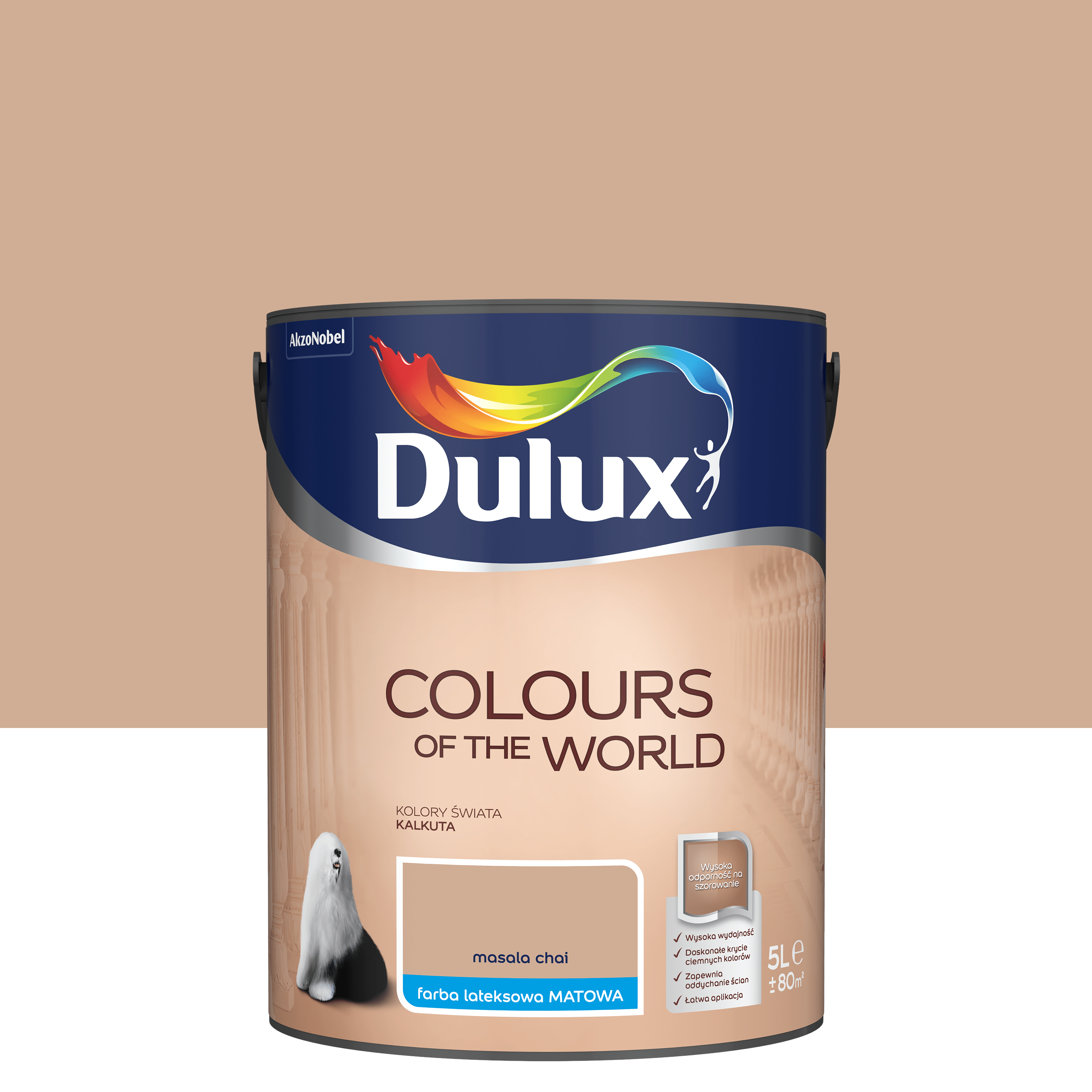 Farba Dulux Kolory świata Masala chai 5 l