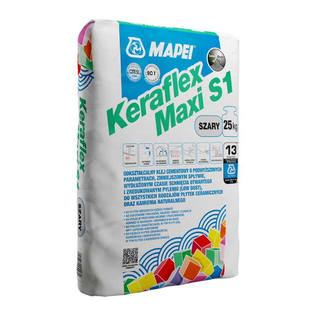 Zaprawa klejowa KERAFLEX MAXI S1 25 KG MAPEI