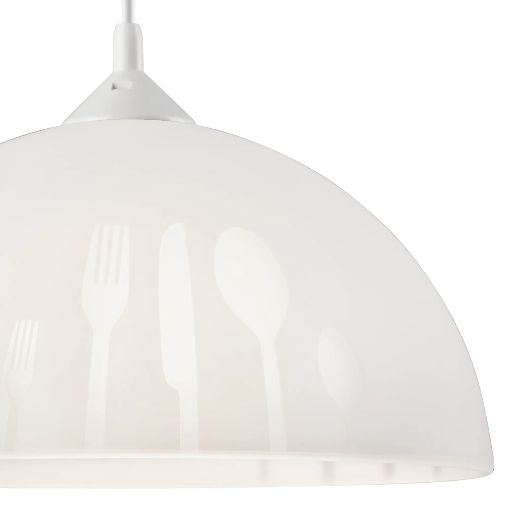 Lampa wisząca Apetite biała E27 Lamkur - 6