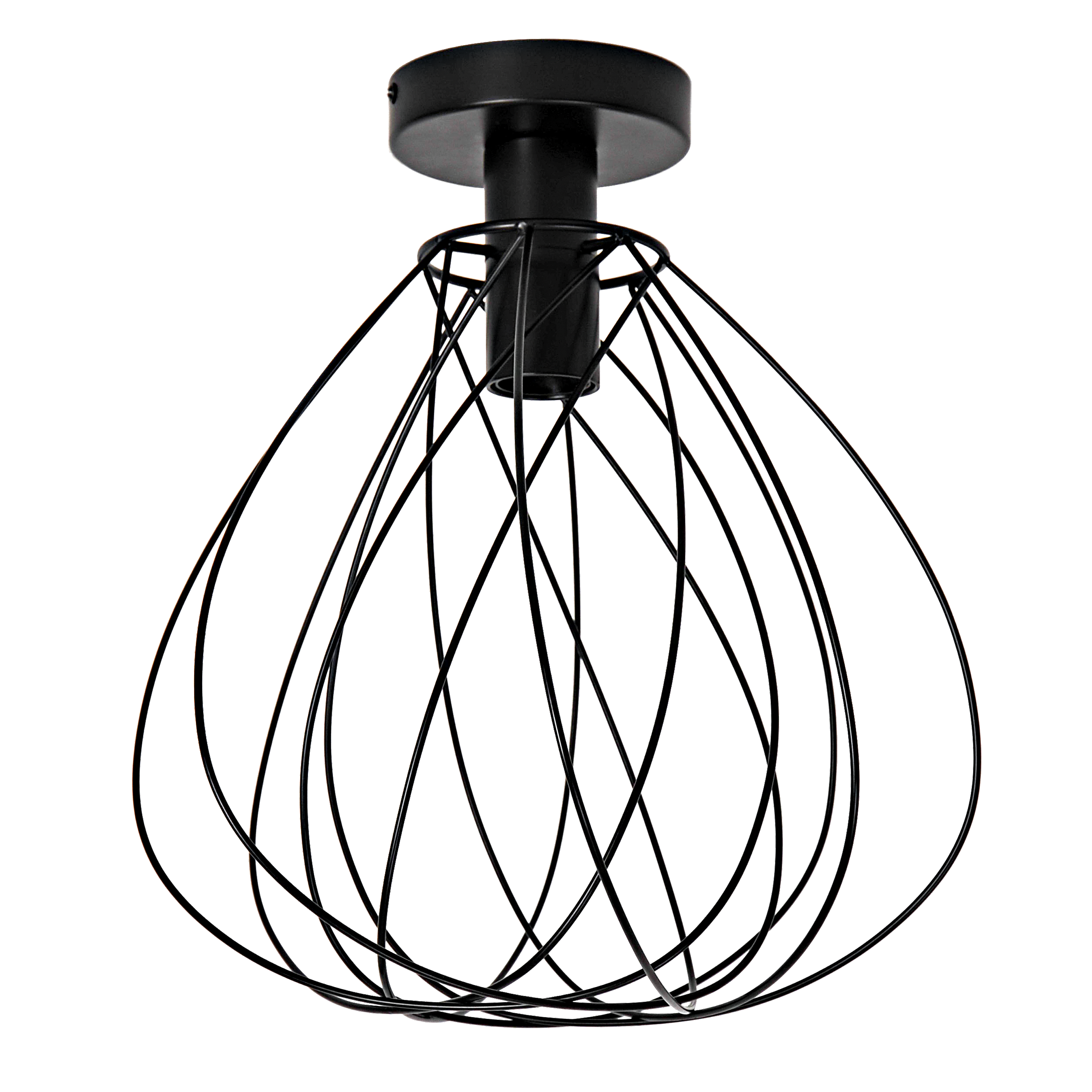 Lampa sufitowa Merone czarna E27 Inspire - 2