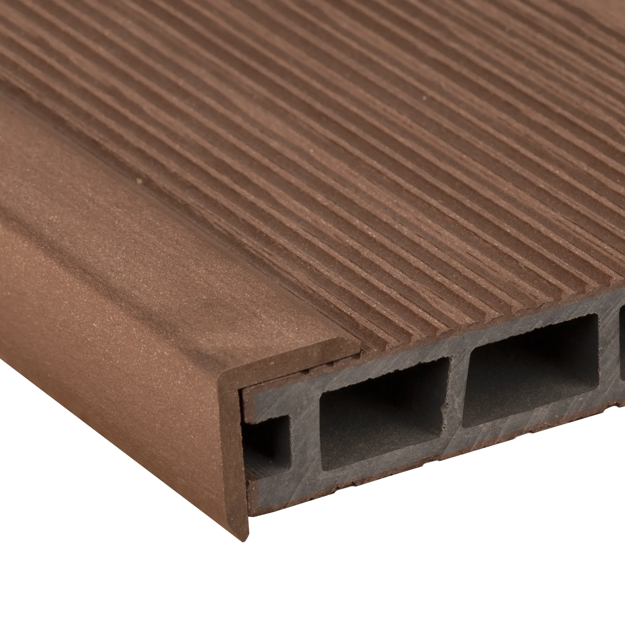 Listwa wykończeniowa 3x240x3.4 cm narożna redwood - 3