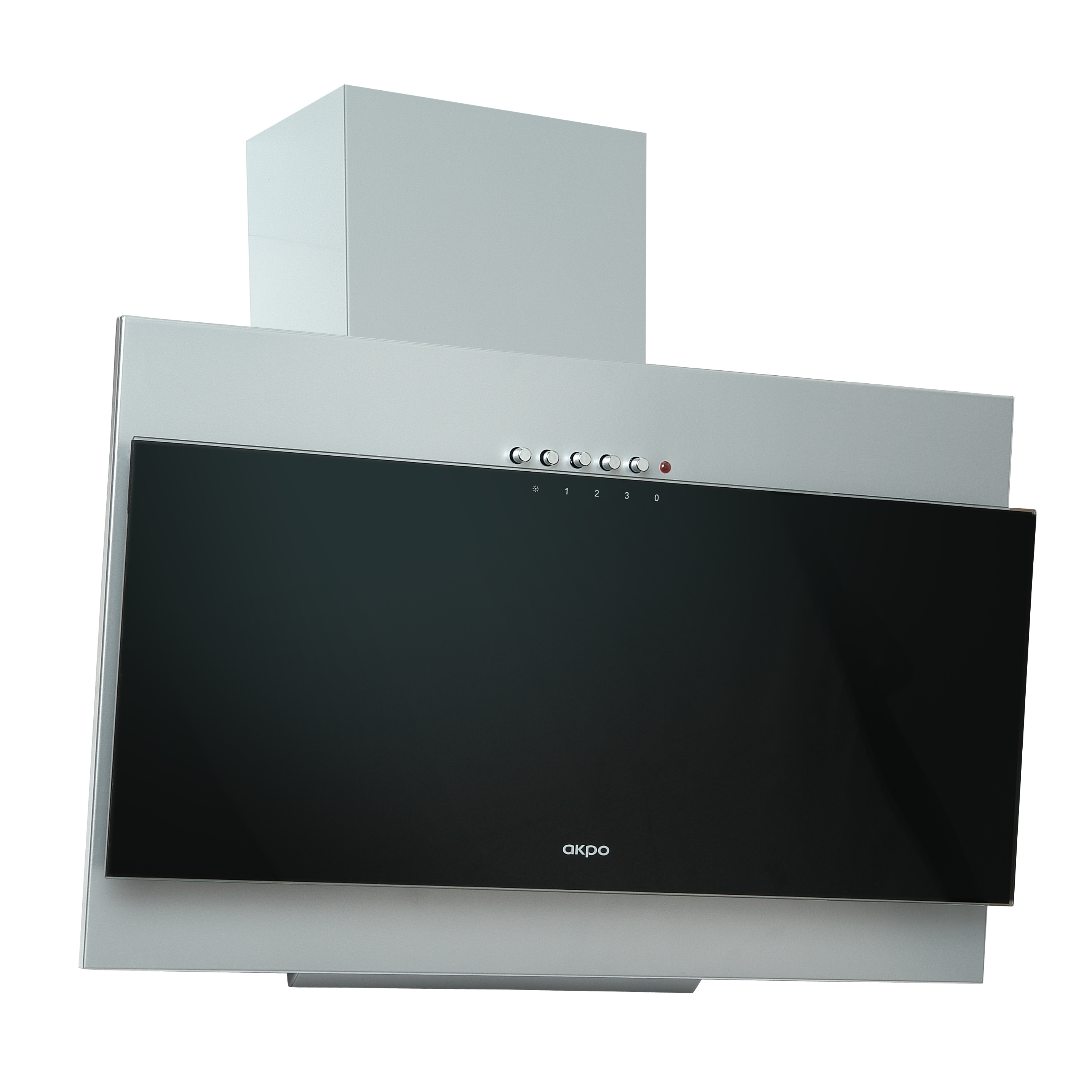 Okap kominowy Juno Eco 60 T300 szary 60 cm Akpo