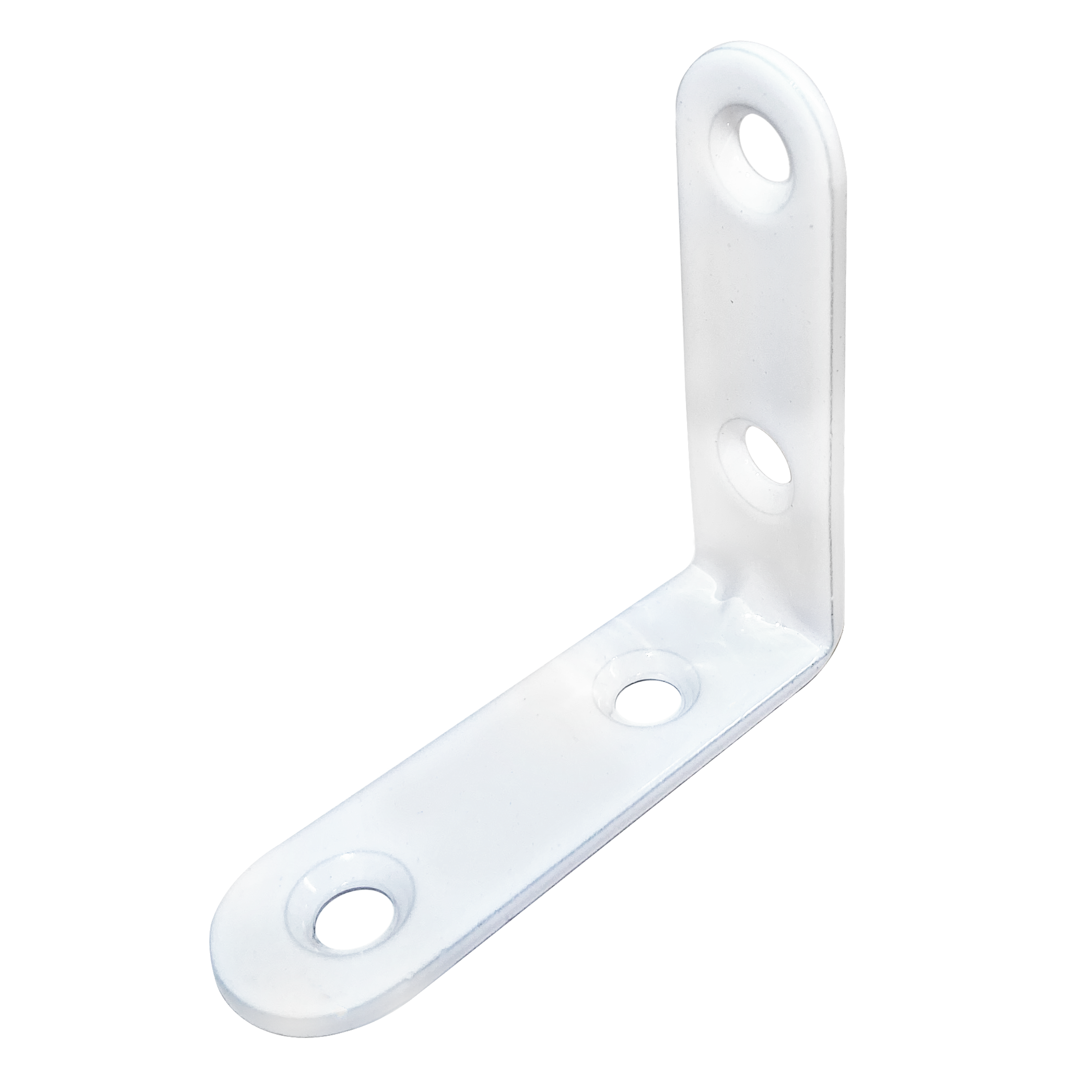 Escuadra de ángulo acero blanco 40x40 y 15 mm de ancho