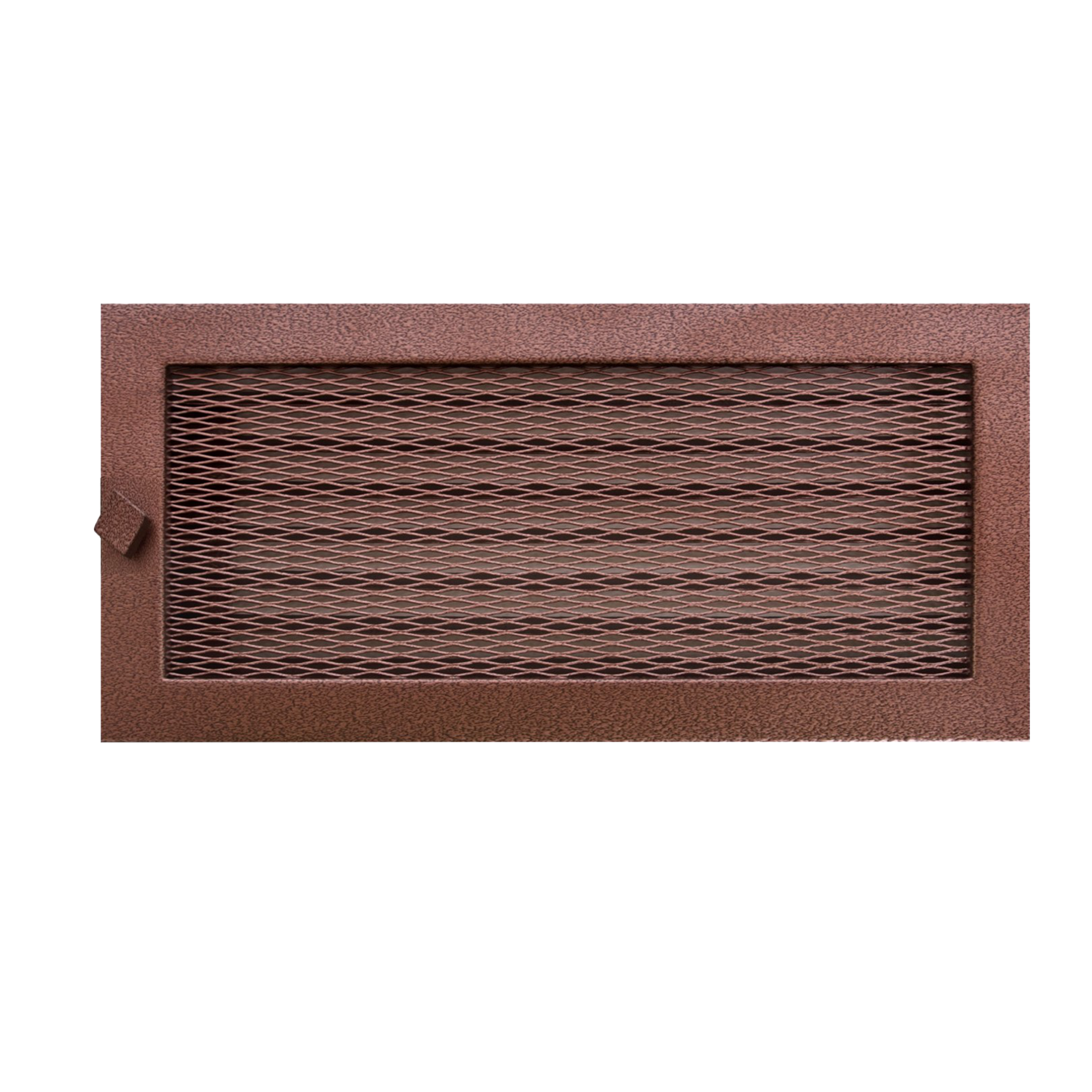 Zdjęcia - Akcesorium kominkowe NORDFlam Kratka kominkowa 17 x 37 cm z żaluzją Stara miedź  Miedziany 