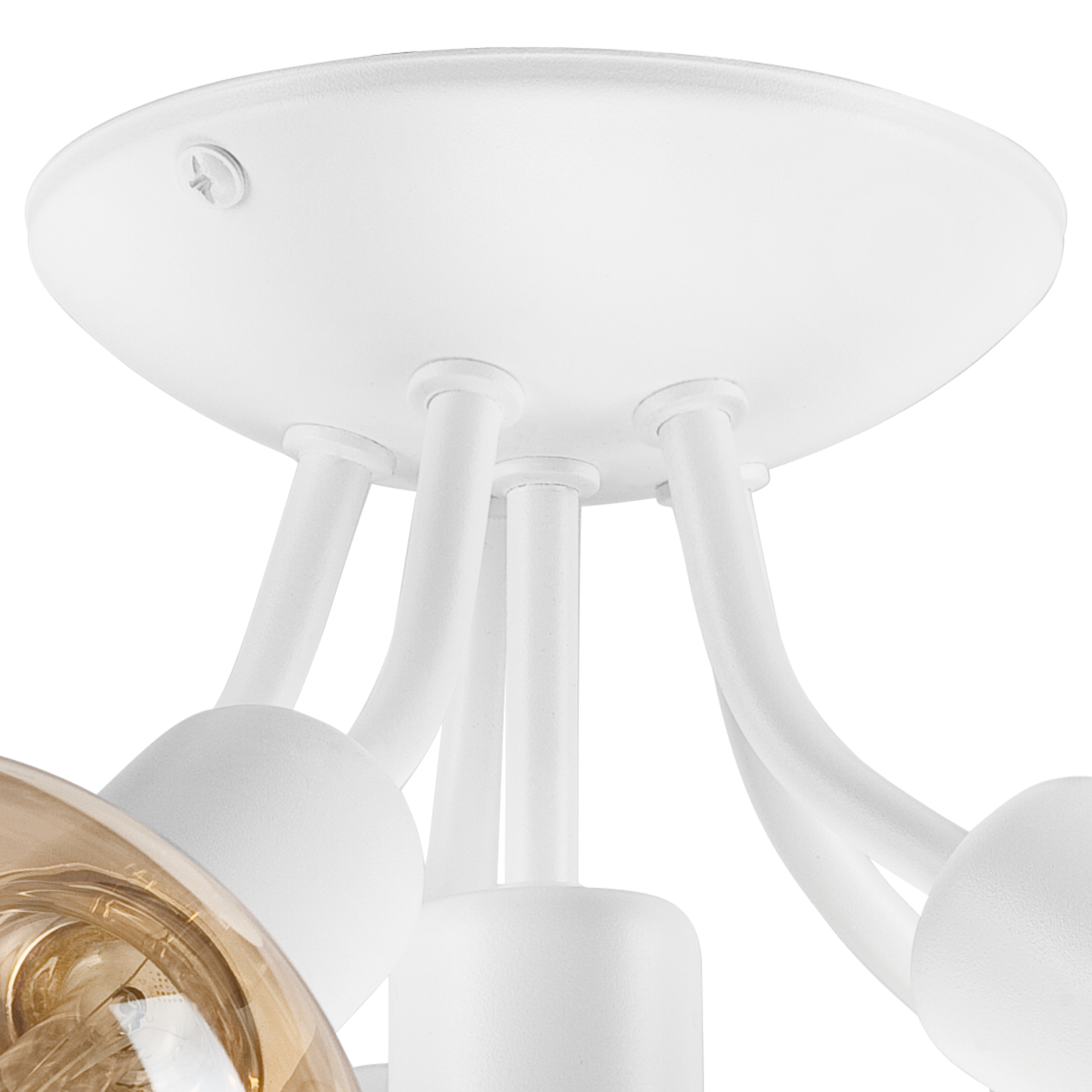 Lampa sufitowa Viggo biała 6 x E27 Lamkur - 4